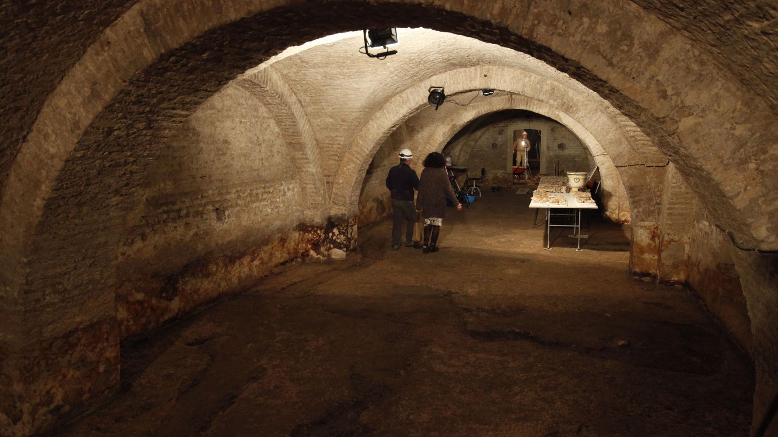 Sótano Palacio Mudéjar.