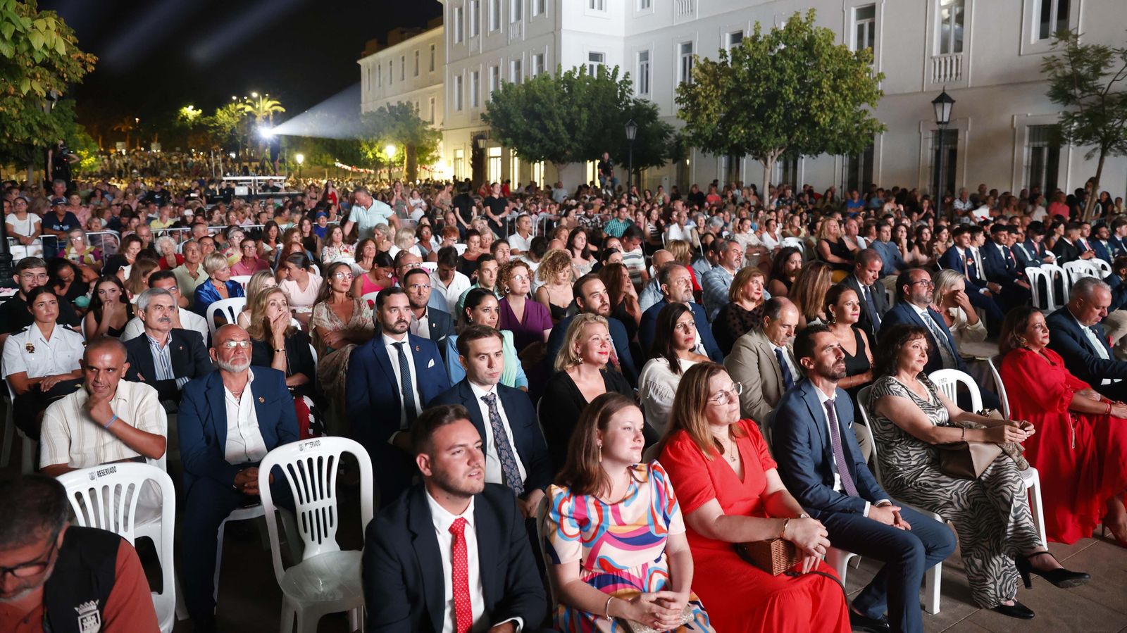 Las fotos del acto de coronación de la feria de San Roque 2023