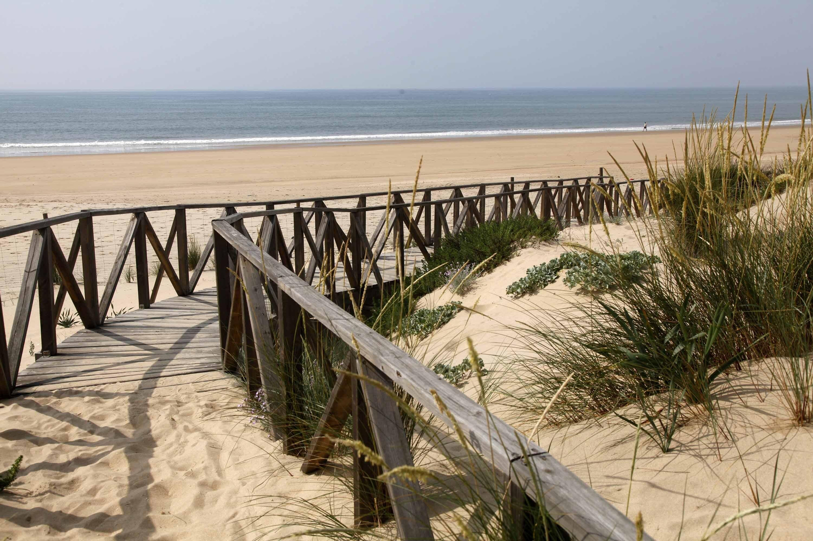 La playa de Nueva Umbría en Lepe