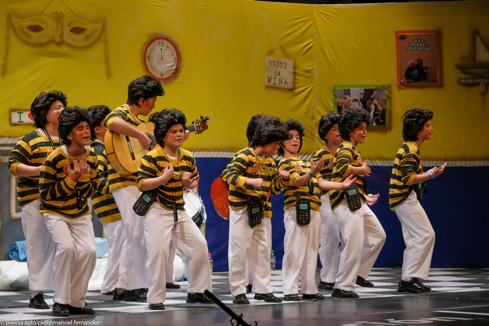 La chirigota Los Purry baby's.