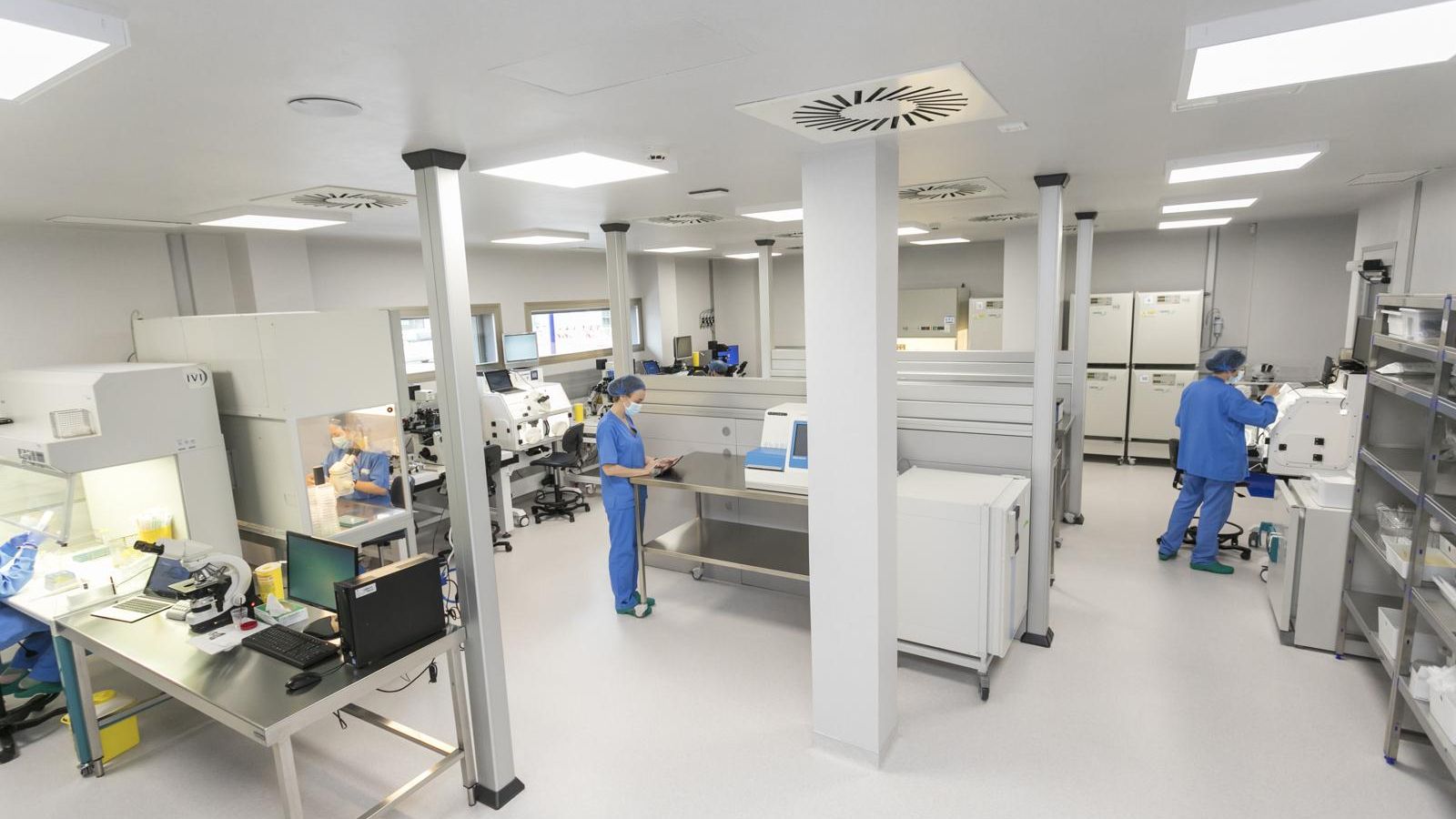 Instalaciones de la Clínica IVI.