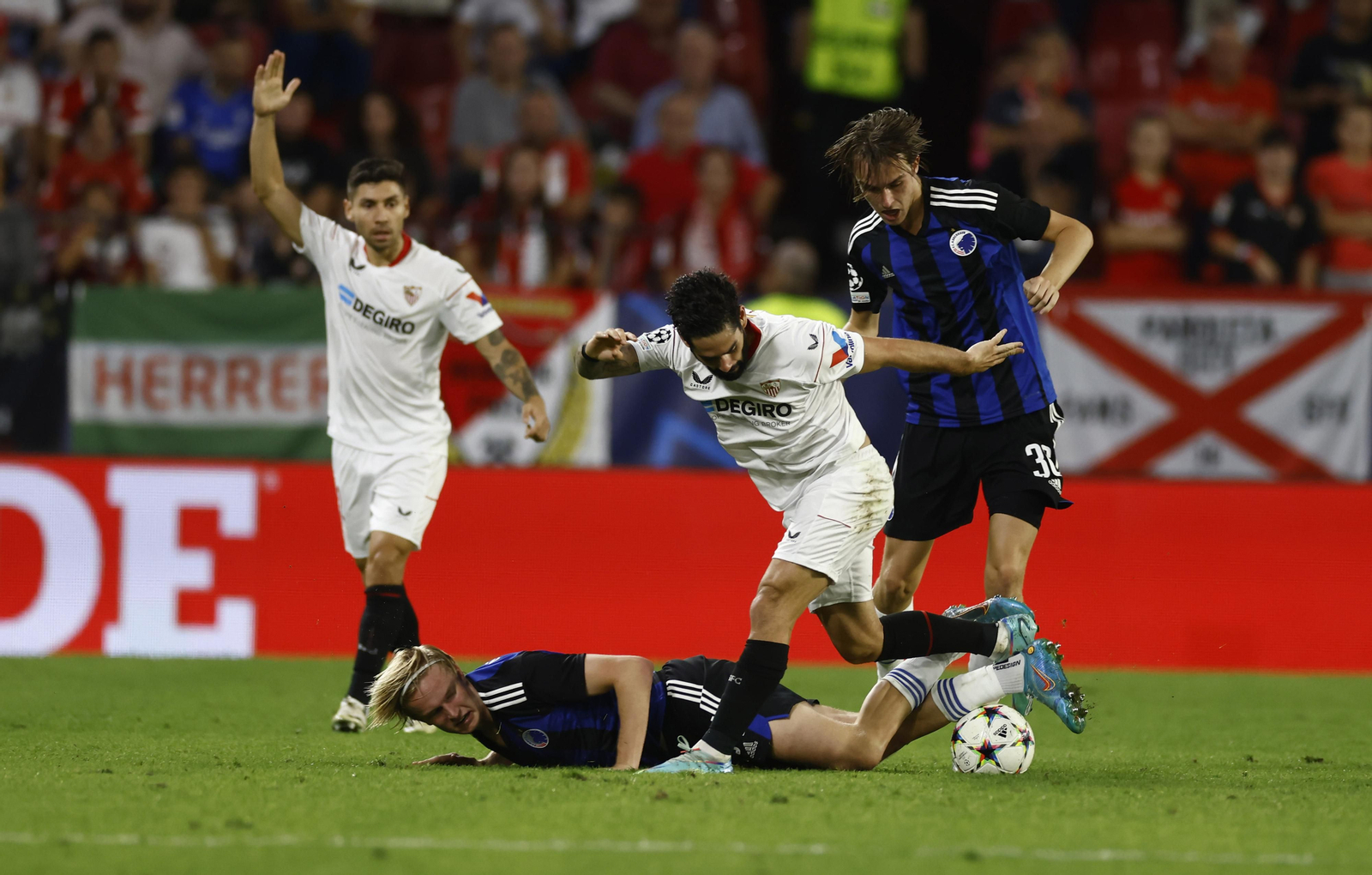 Las imágenes del Sevilla fc-Copenhague