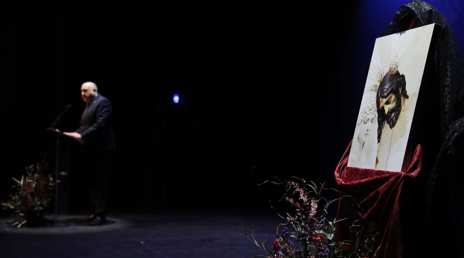Las fotografías de la presentación del cartel de Semana Santa de La Línea