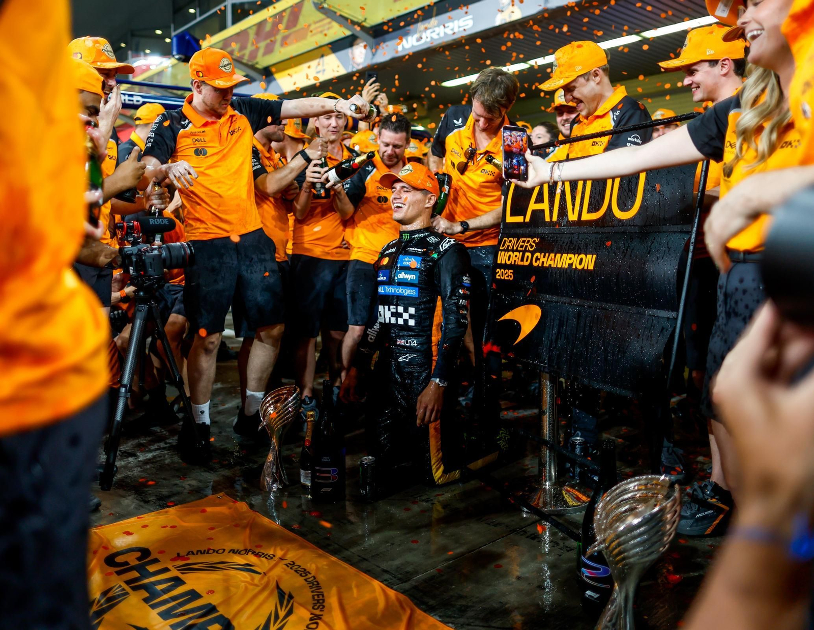 Las fotos del título mundial de Lando Norris en la Fórmula 1