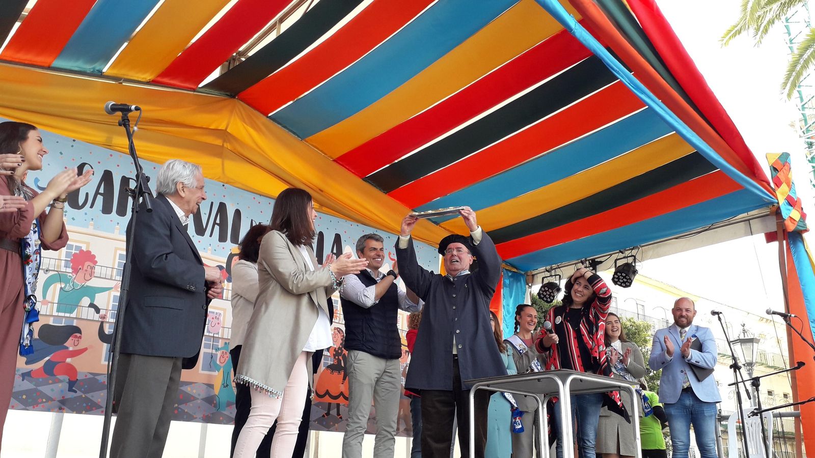 Ildefonso Serrano, Quesero Mayor del Carnaval.