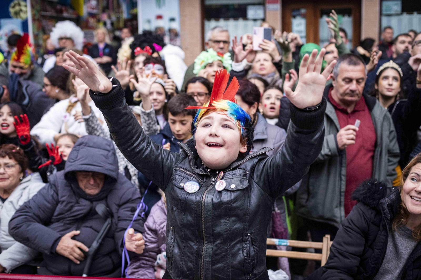 La Cabalgata Magna del Carnaval de Cádiz 2024, en imágenes