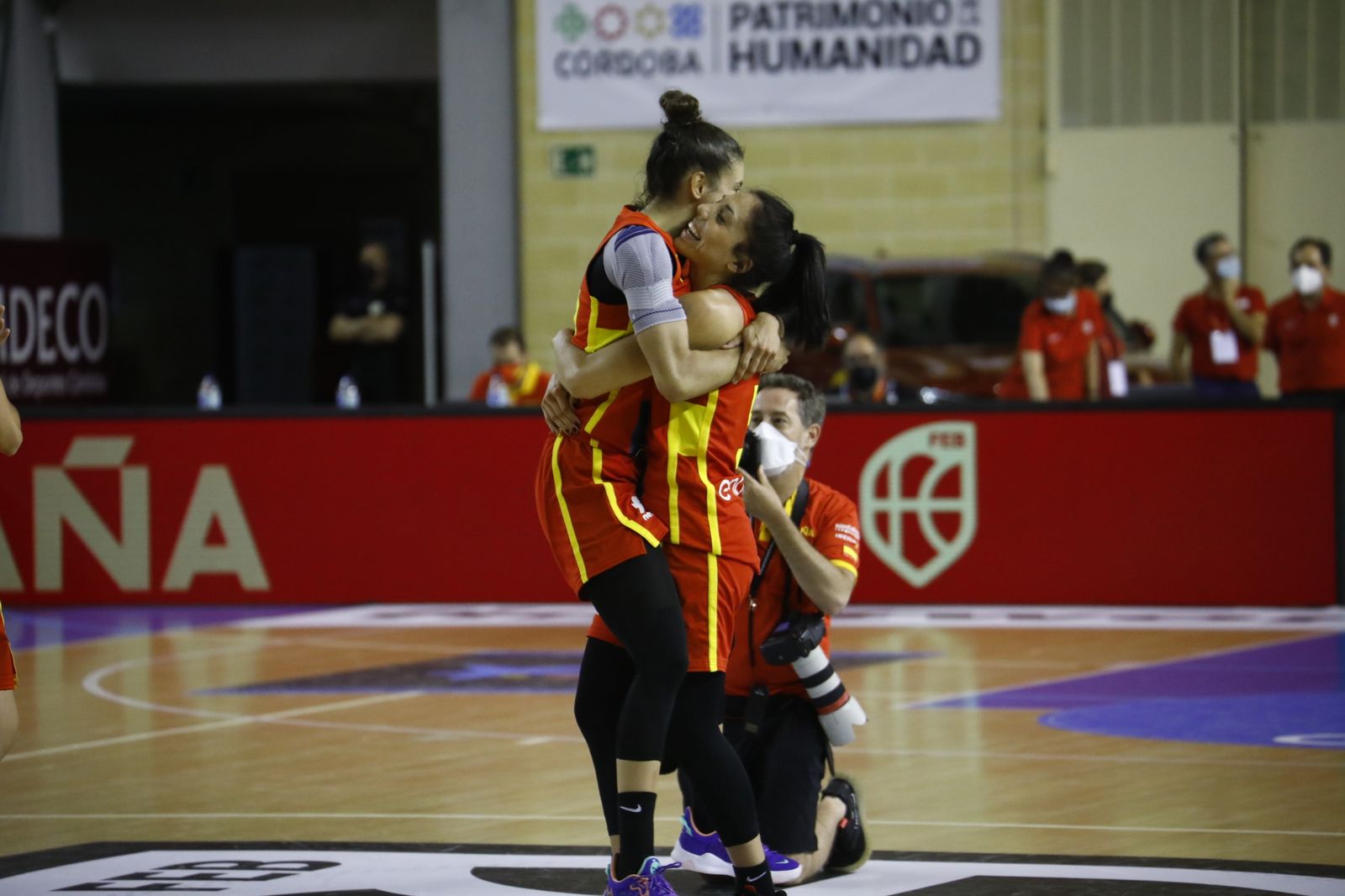 Las imágenes del triunfo de España ante Bélgica en Córdoba.