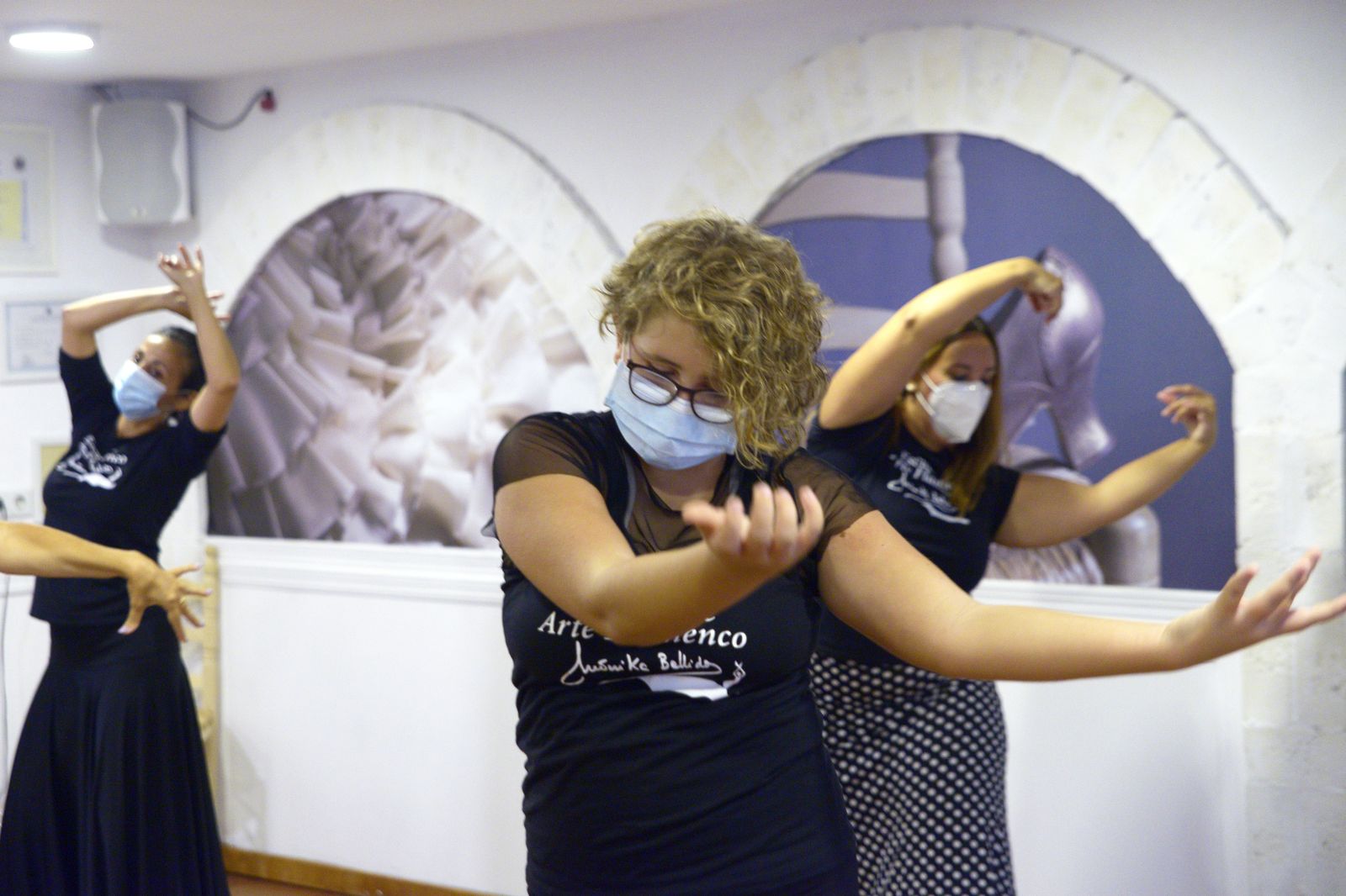 Fotos  de la academia de flamenco de Monika Bellido