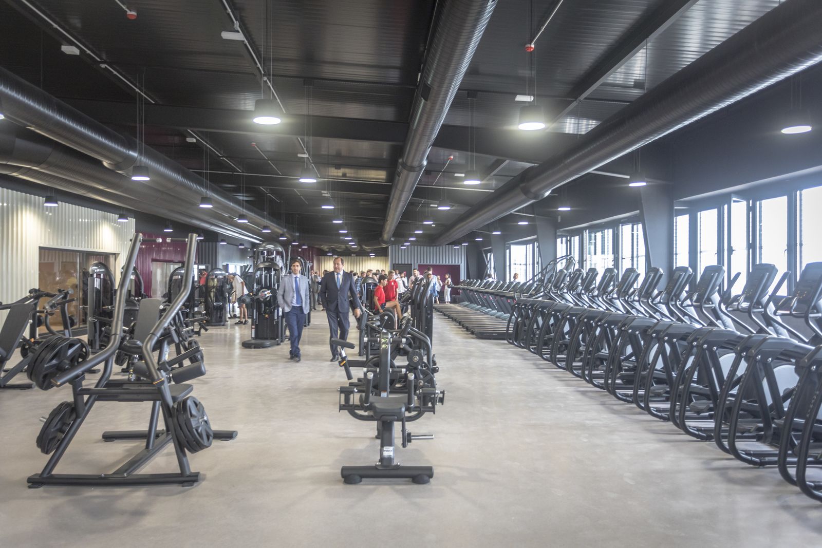 Instalaciones del centro deportivo Santagadea Sport Puerto de Cádiz.