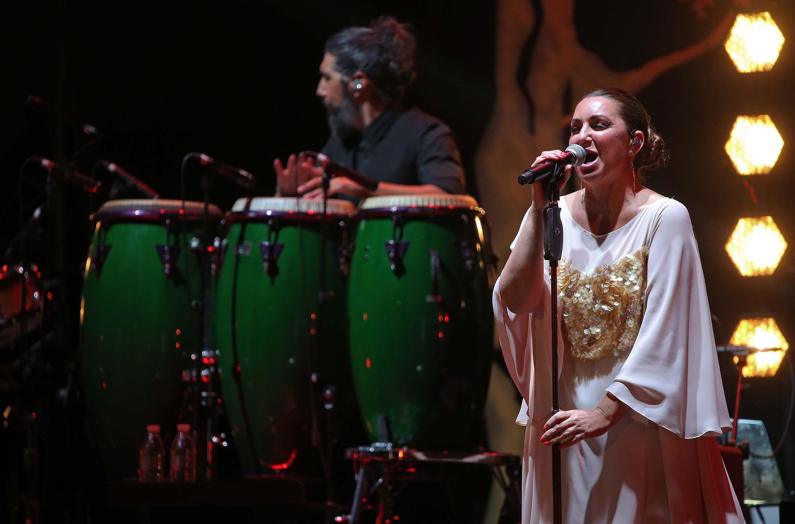 Fotos del concierto de Niña Pastori en La Línea