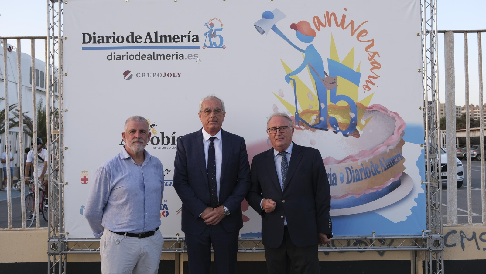 Imágenes de los asistentes a la Gala 15 Aniversario Diario de Almería