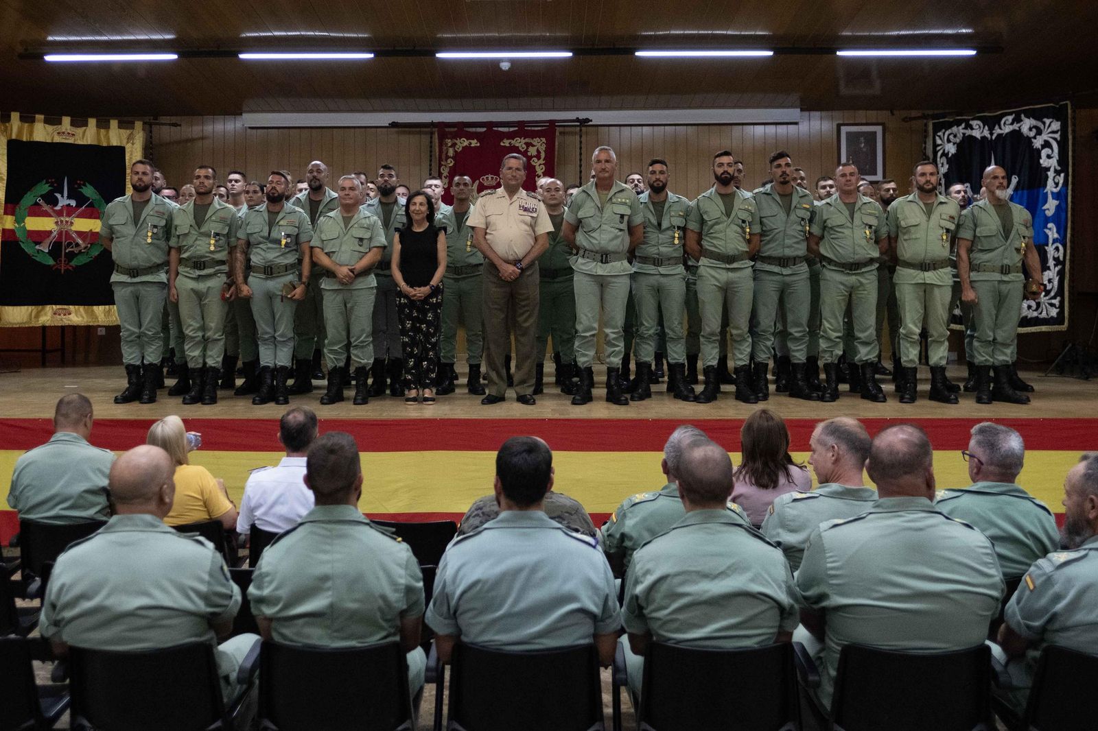 Condecoración del Tercio Alejandro Farnesio 4º de la Legión, en imágenes