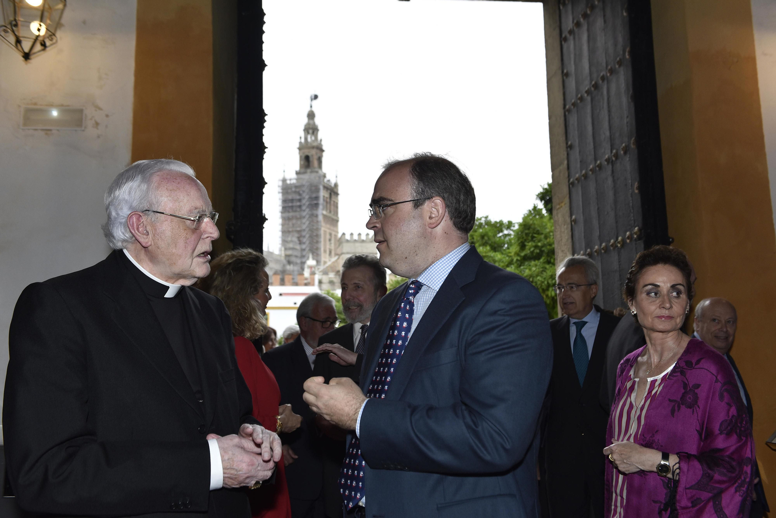 Los asistentes al VII Premio Manuel Clavero