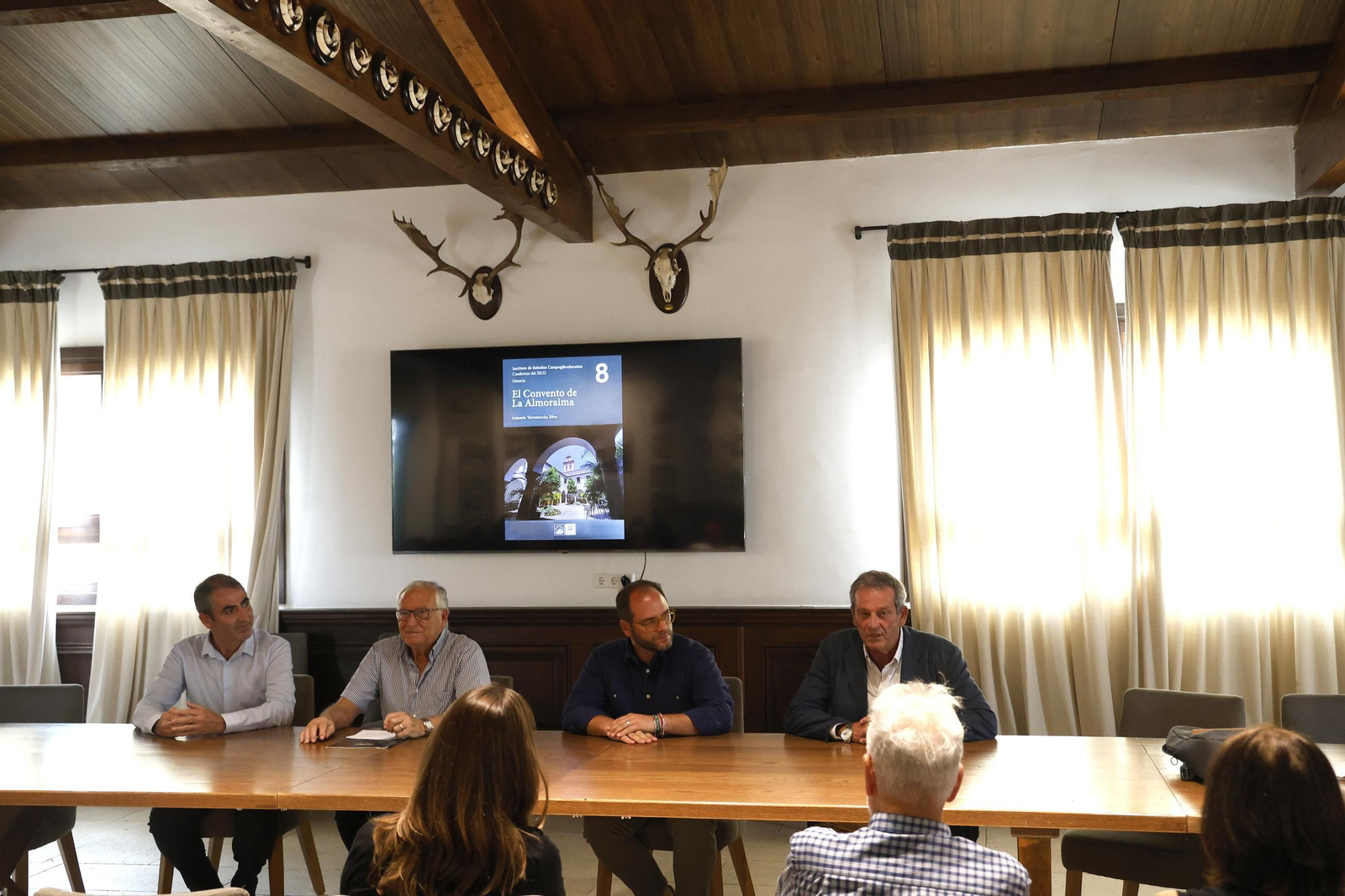 Las fotos de la presentación de "El Convento de la Almoraima, de Antonio Torremocha