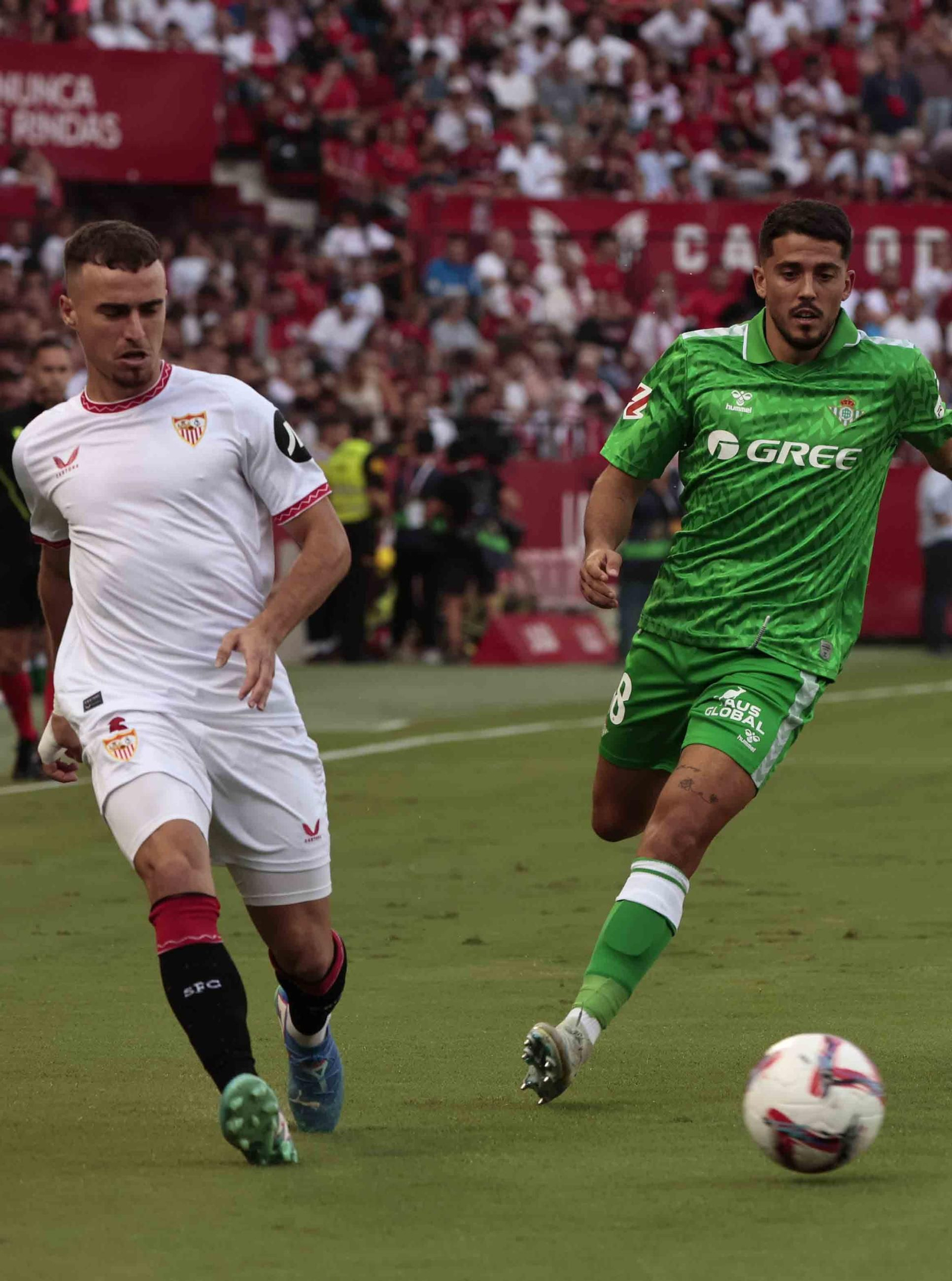 El derbi Sevilla - Betis en imágenes