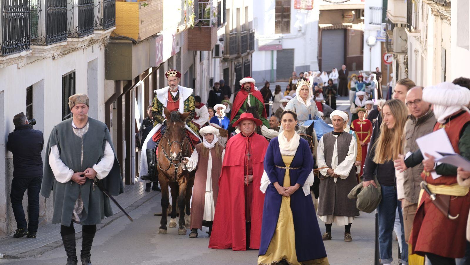 Imágenes de la "visita de los Reyes Católicos" a Fiñana