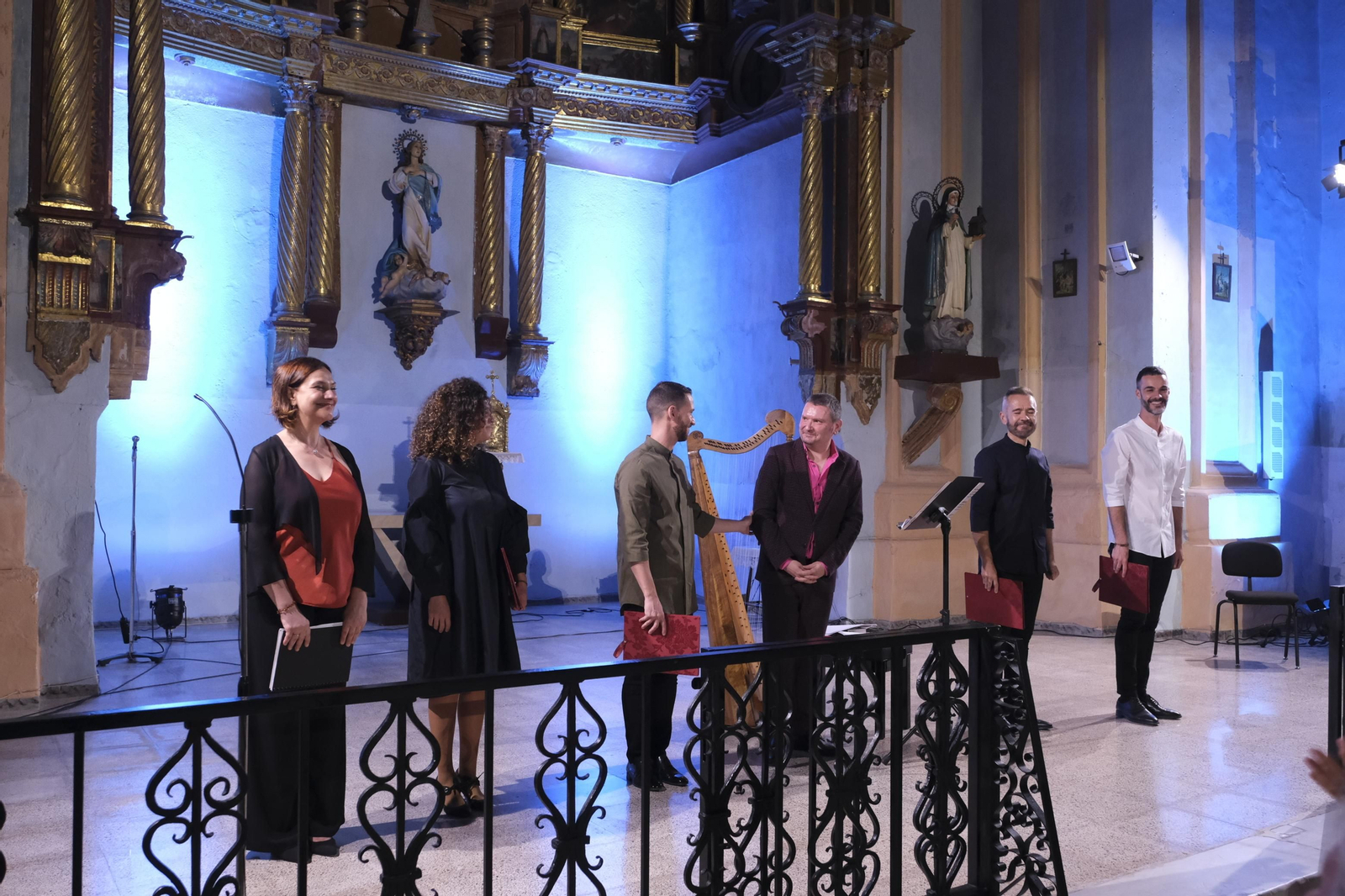 Fotogalería actuación de Roberta Invernizzi, Manuel Vilas y Qvinta Esencia. Festival de Música Renacentista y Barroca de Vélez Blanco 2021.