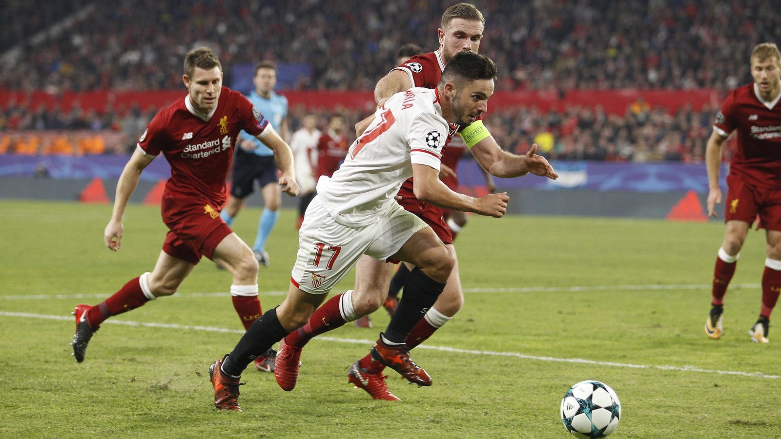 las imágenes del Sevilla-Liverpool