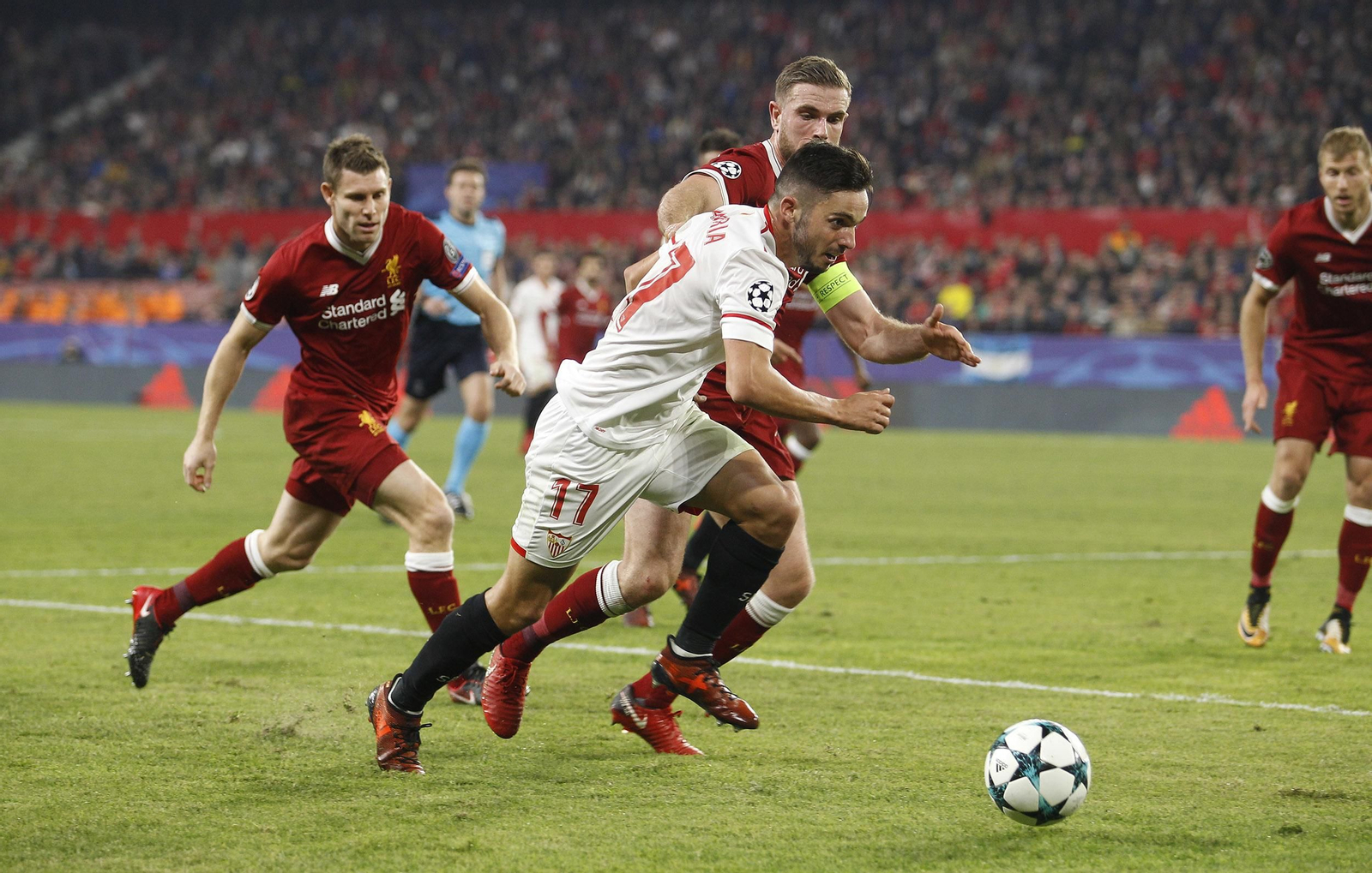 las imágenes del Sevilla-Liverpool