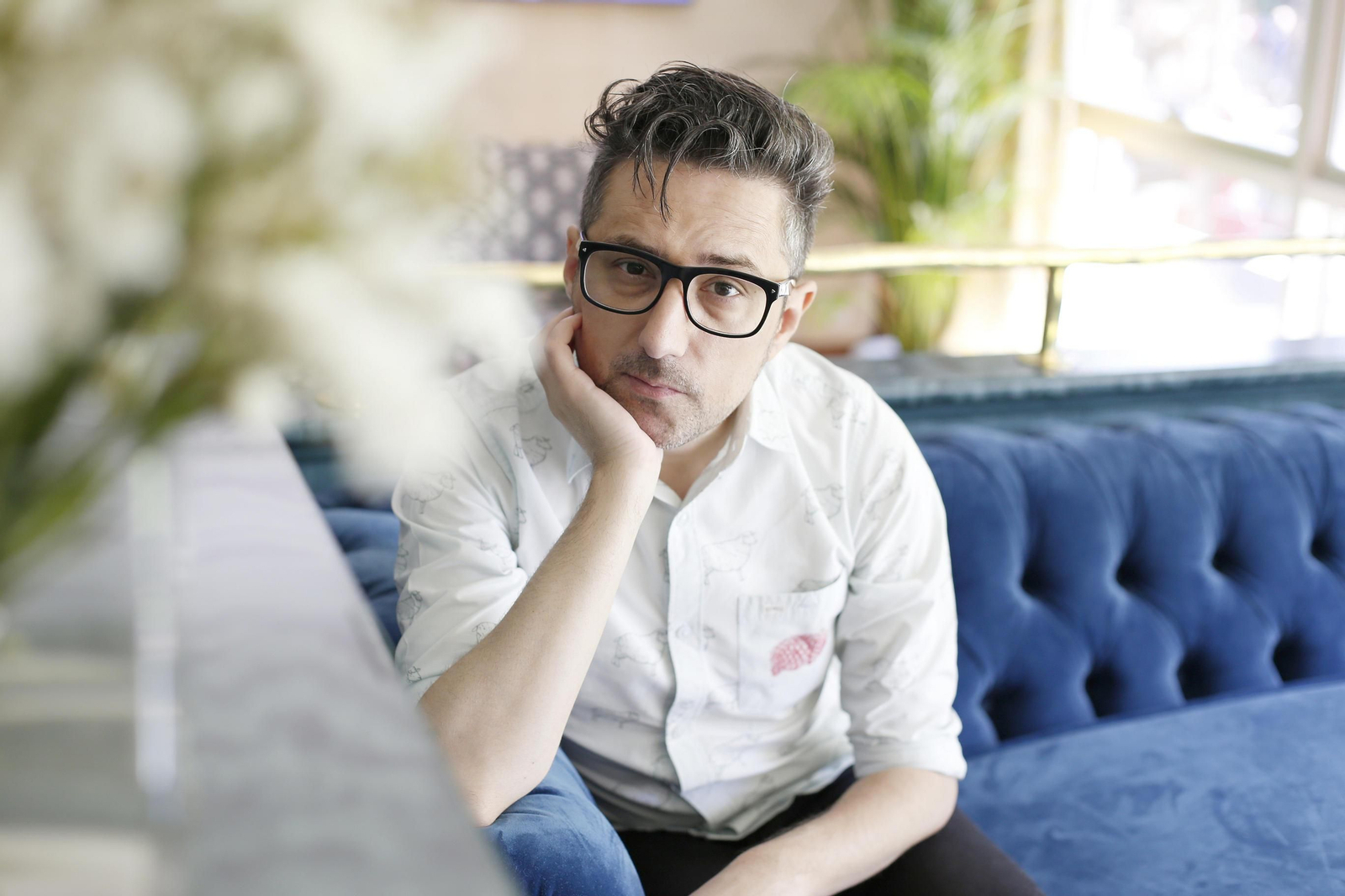 Patricio Pron, fotografiado en una visita anterior a Sevilla.