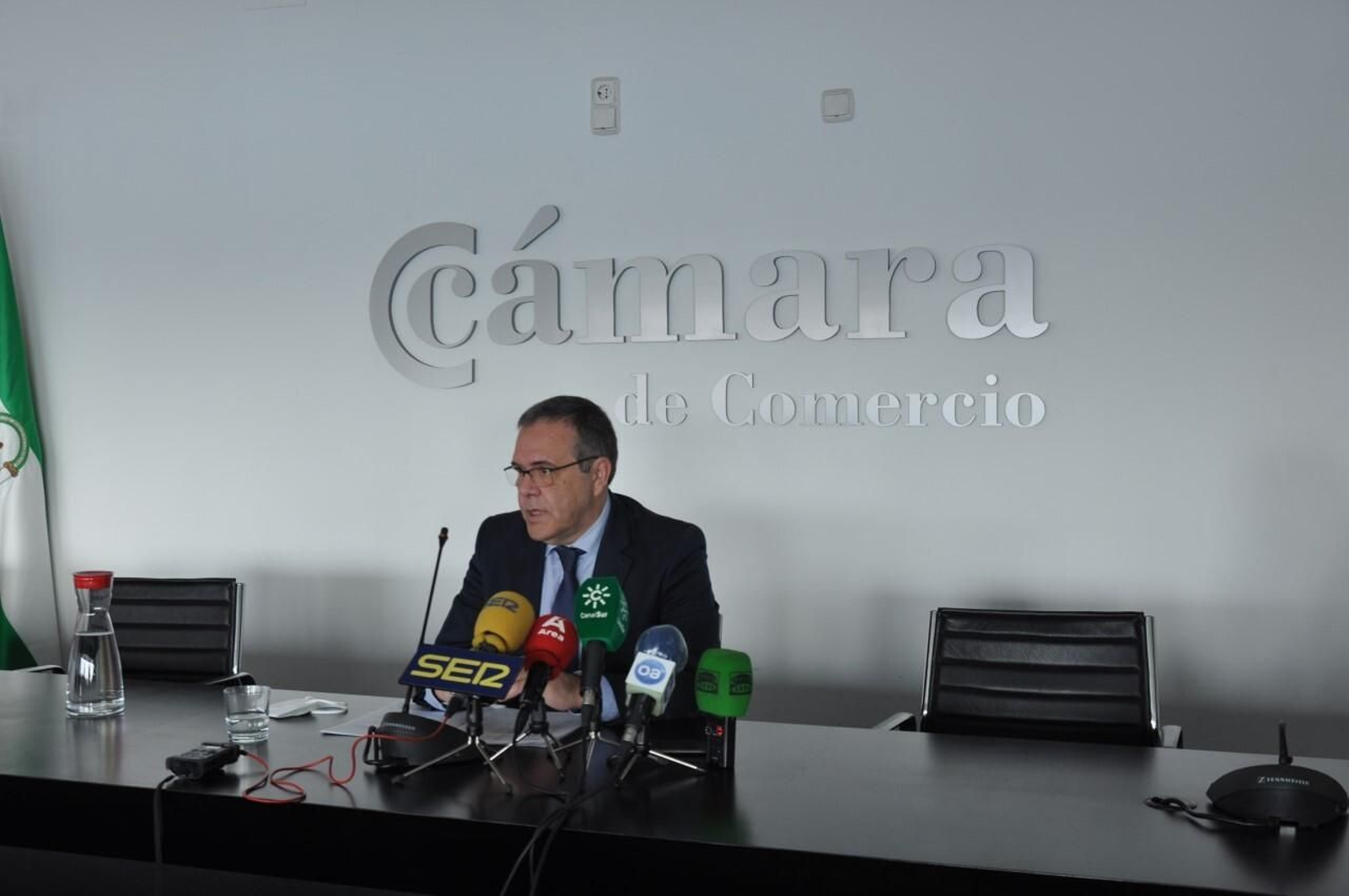 Carlos Fenoy, presidente de la Cámara de Comercio del Campo de Gibraltar.