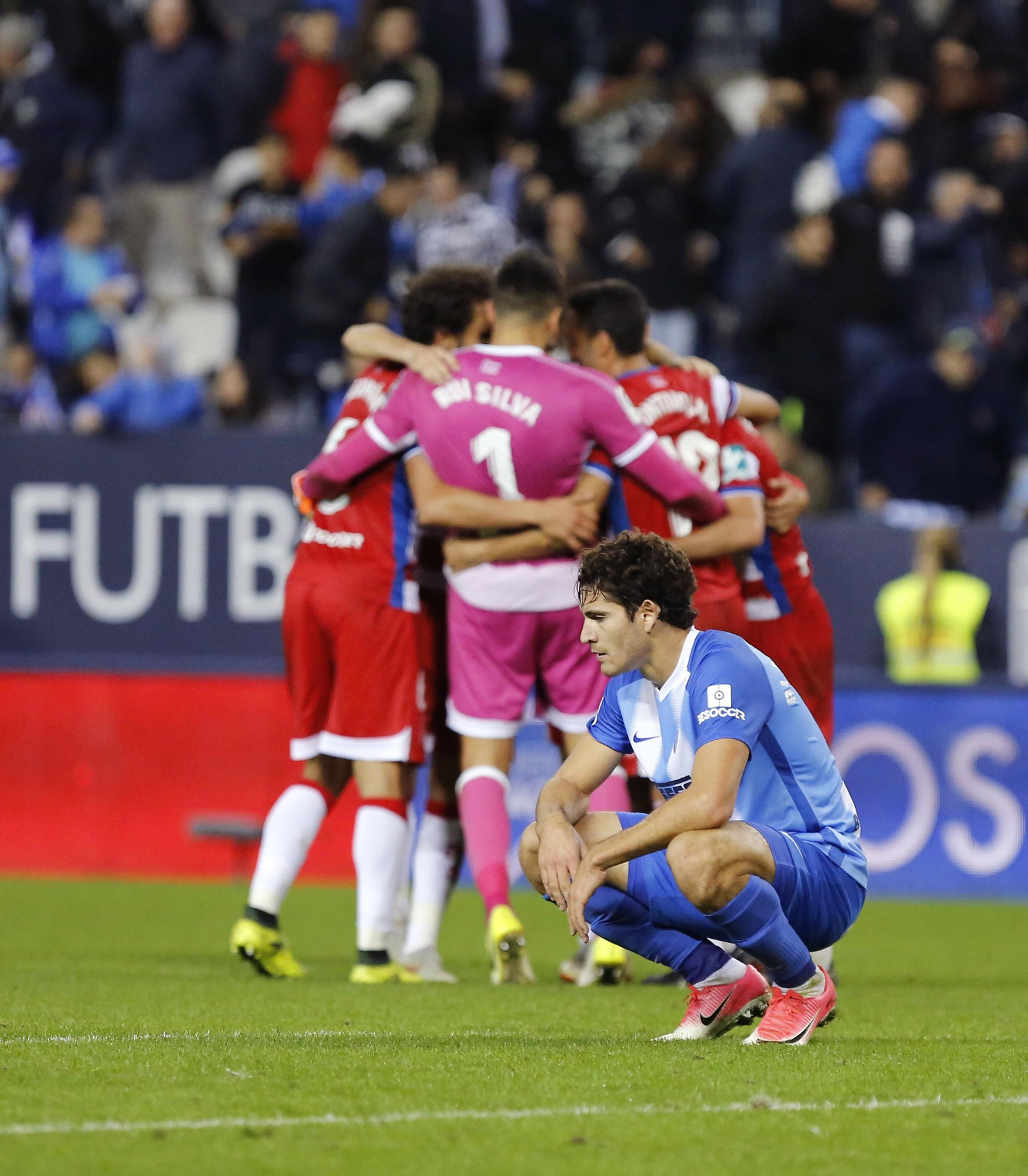 Las fotos del Málaga-Granada