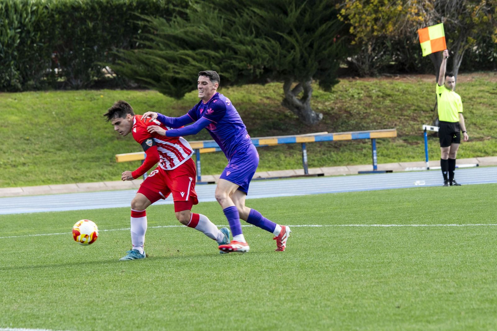 El Almería B recibe al Real Jaén en el Anexo del Estadio de los Juegos Mediterráneos