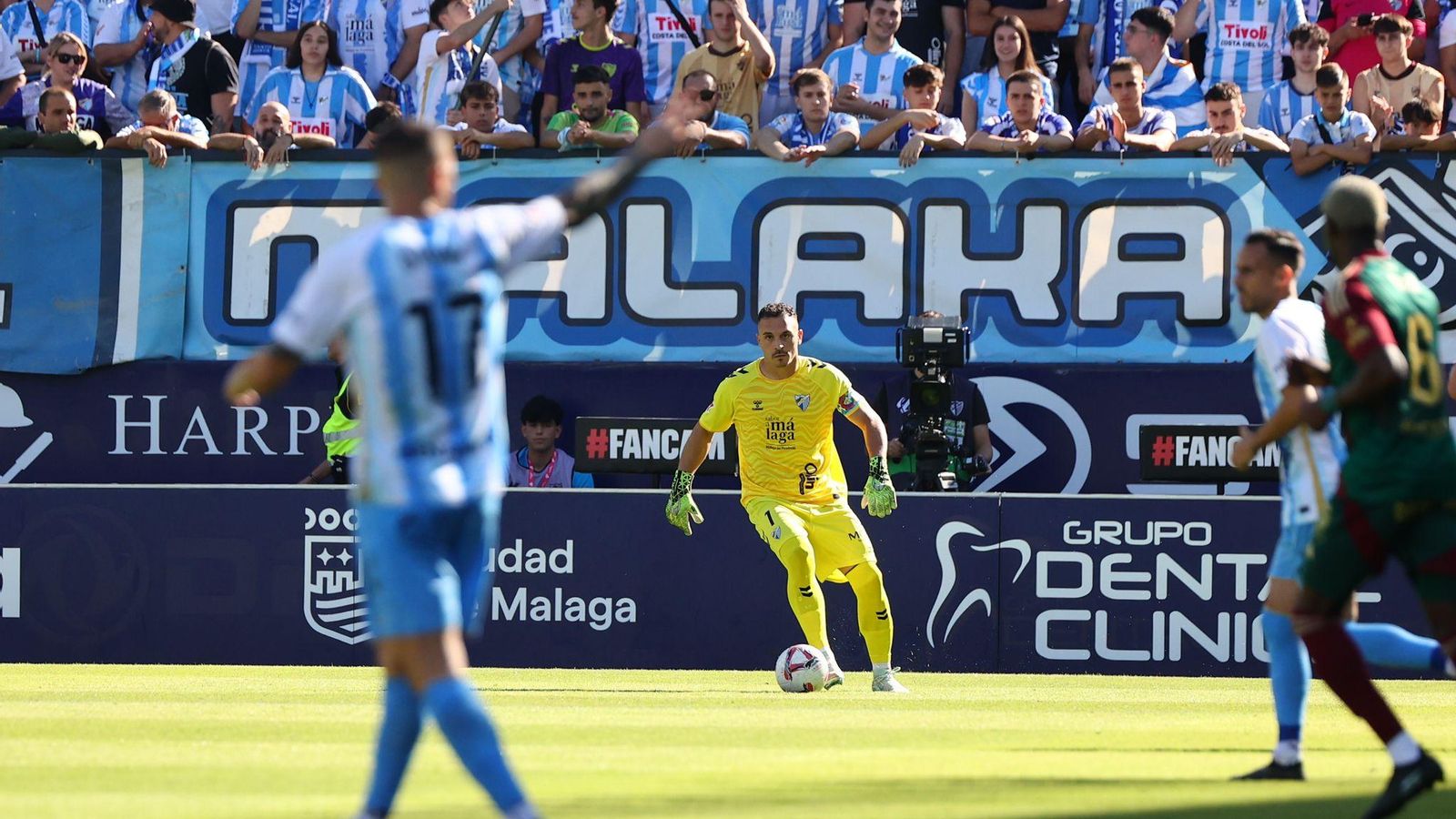 El Málaga CF-Real Oviedo, en fotos
