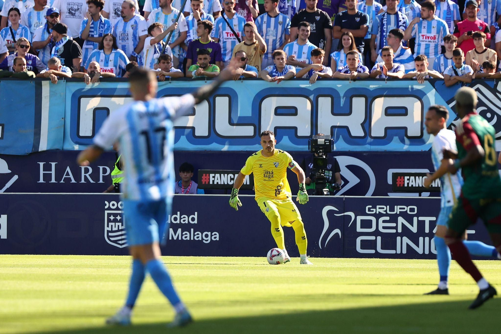 El Málaga CF-Real Oviedo, en fotos