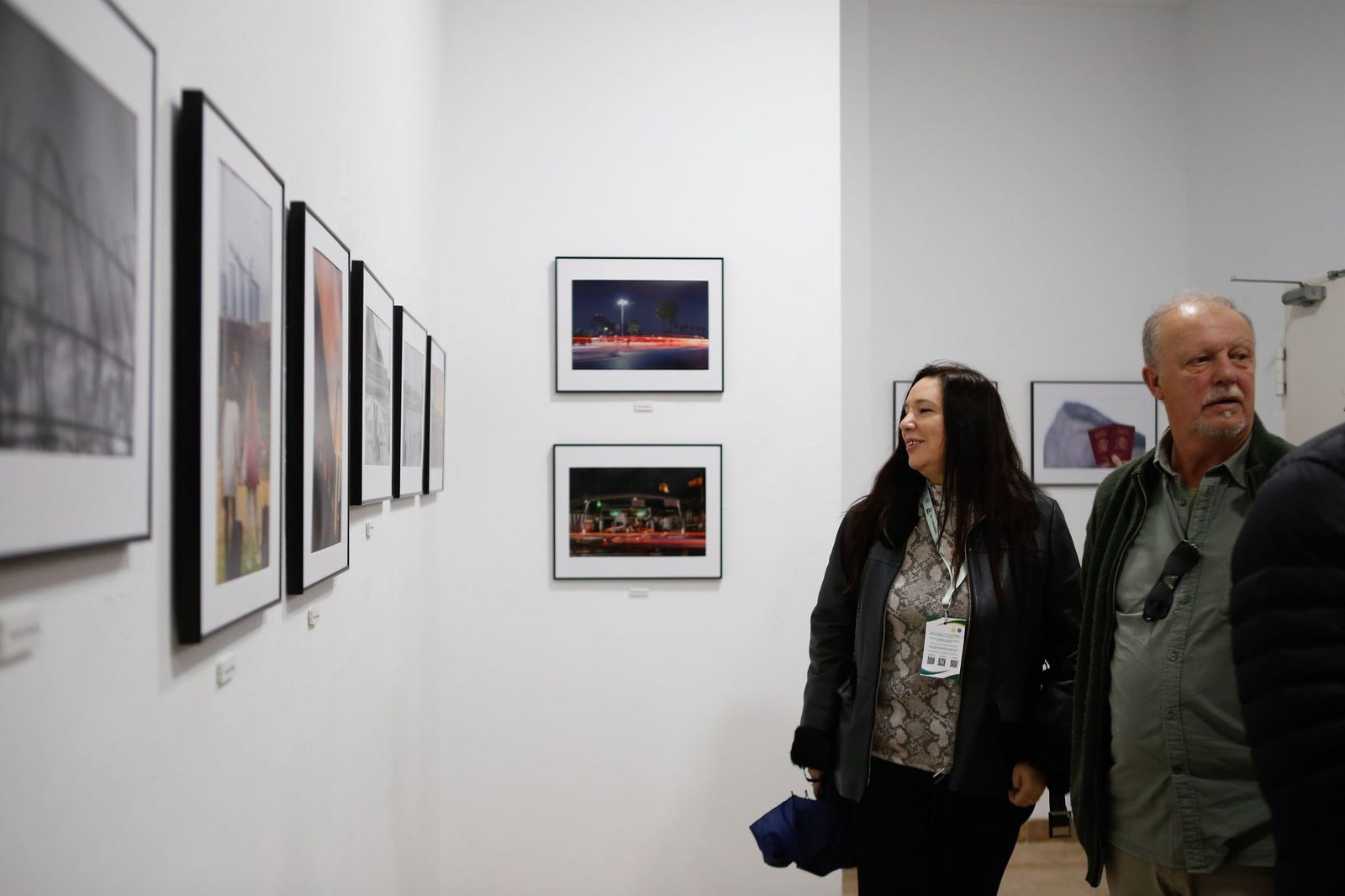 Fotos de la exposición de Infocus sobre la Verja de Gibraltar