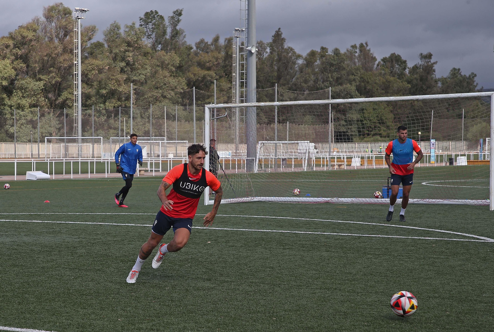 Fotos del entrenamiento del Algeciras CF en La Menacha