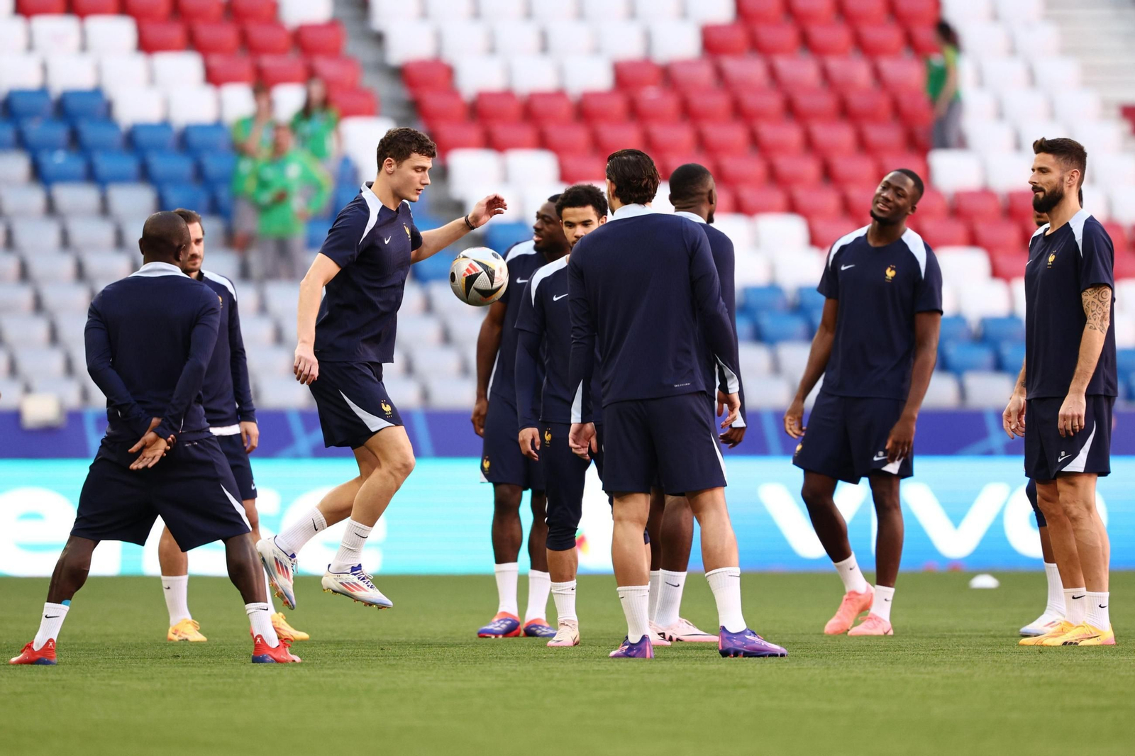 Las fotos de España antes de la semifinal contra Francia