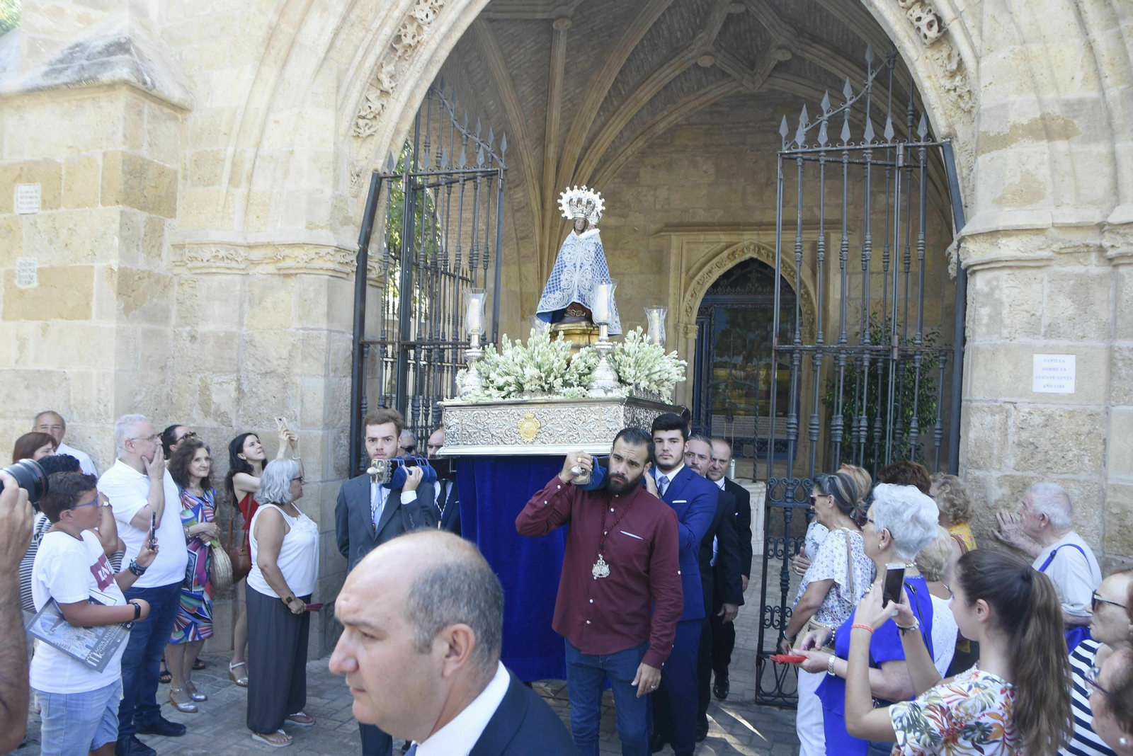 El primer traslado de la Fuensanta en el 25 aniversario de su Coronación, en fotografías