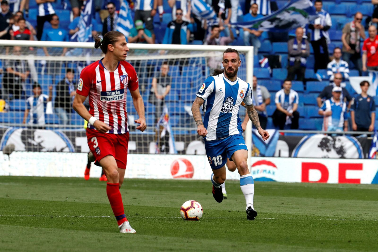 El Espanyol-Atlético, en imágenes