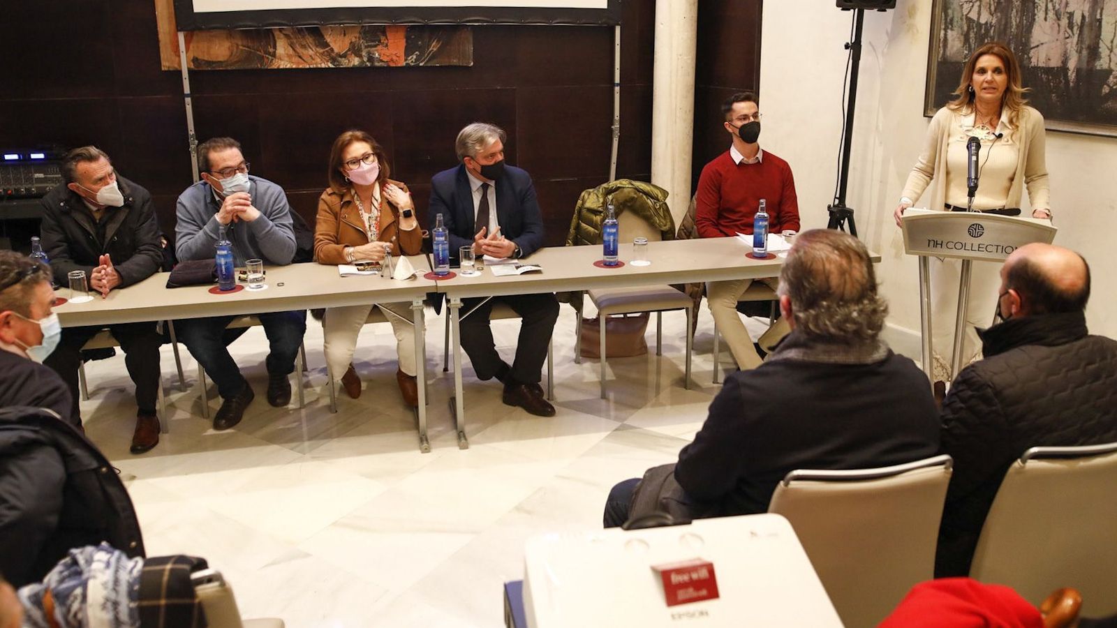 Momento de la presentación de la formación