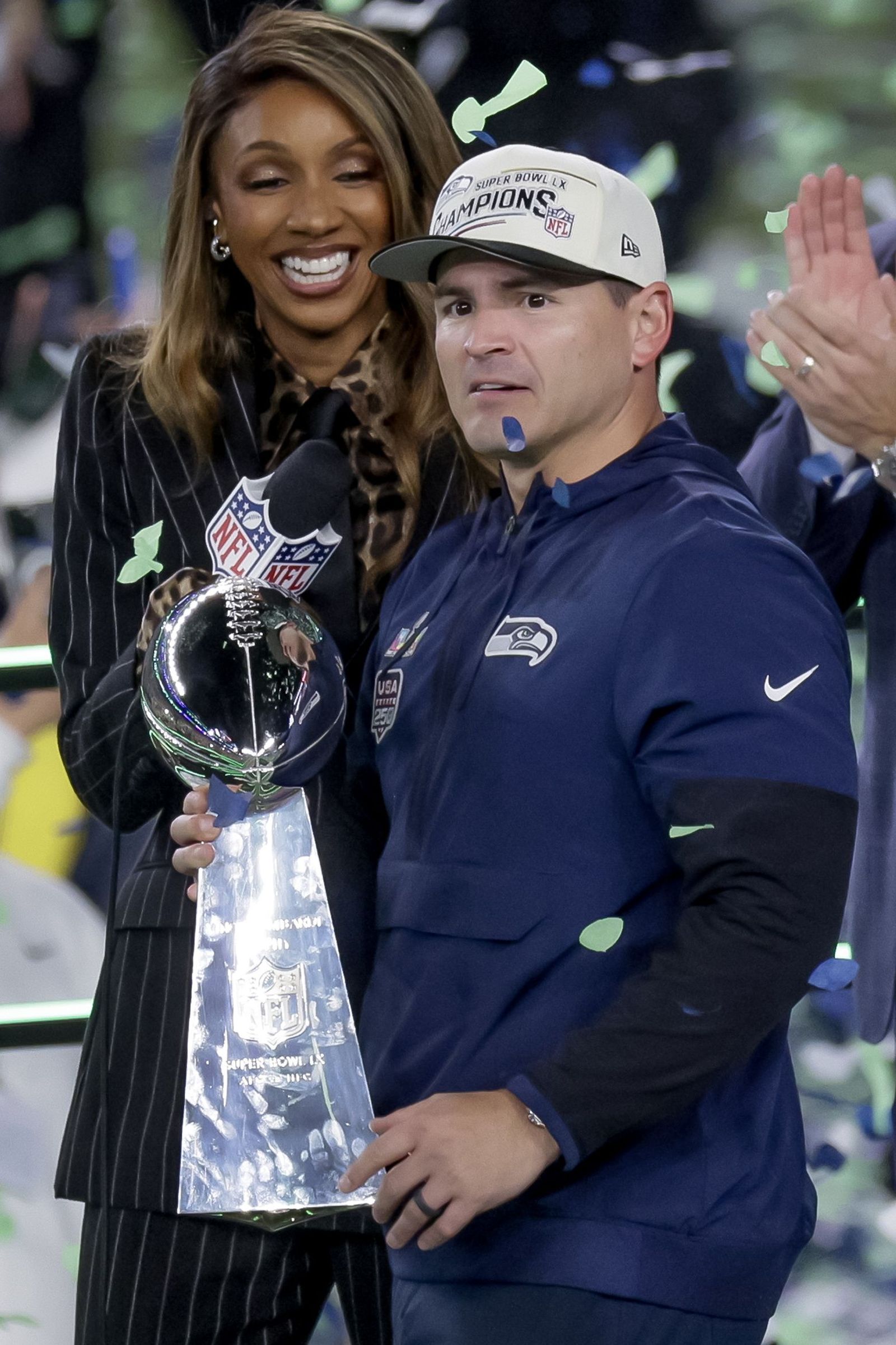 Las mejores fotos de la Super Bowl con la actuación de Bad Bunny