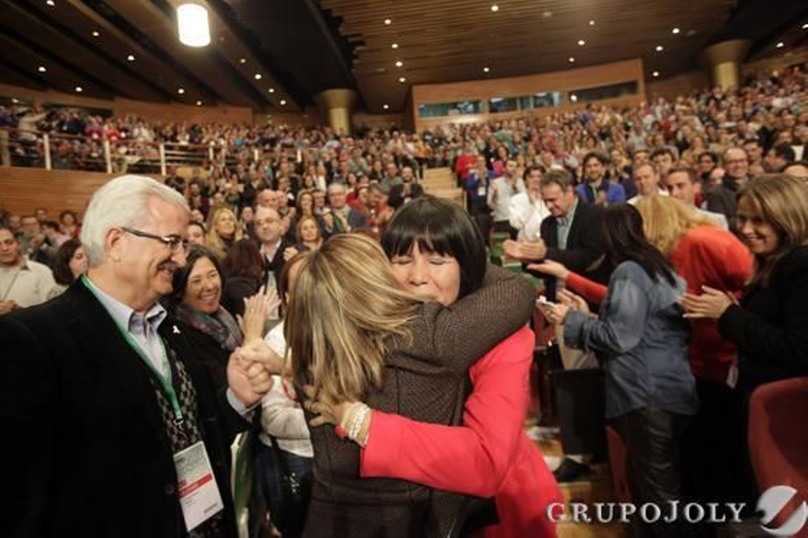 Micaela Navarro, en la clausura.

Foto: L. Rivas