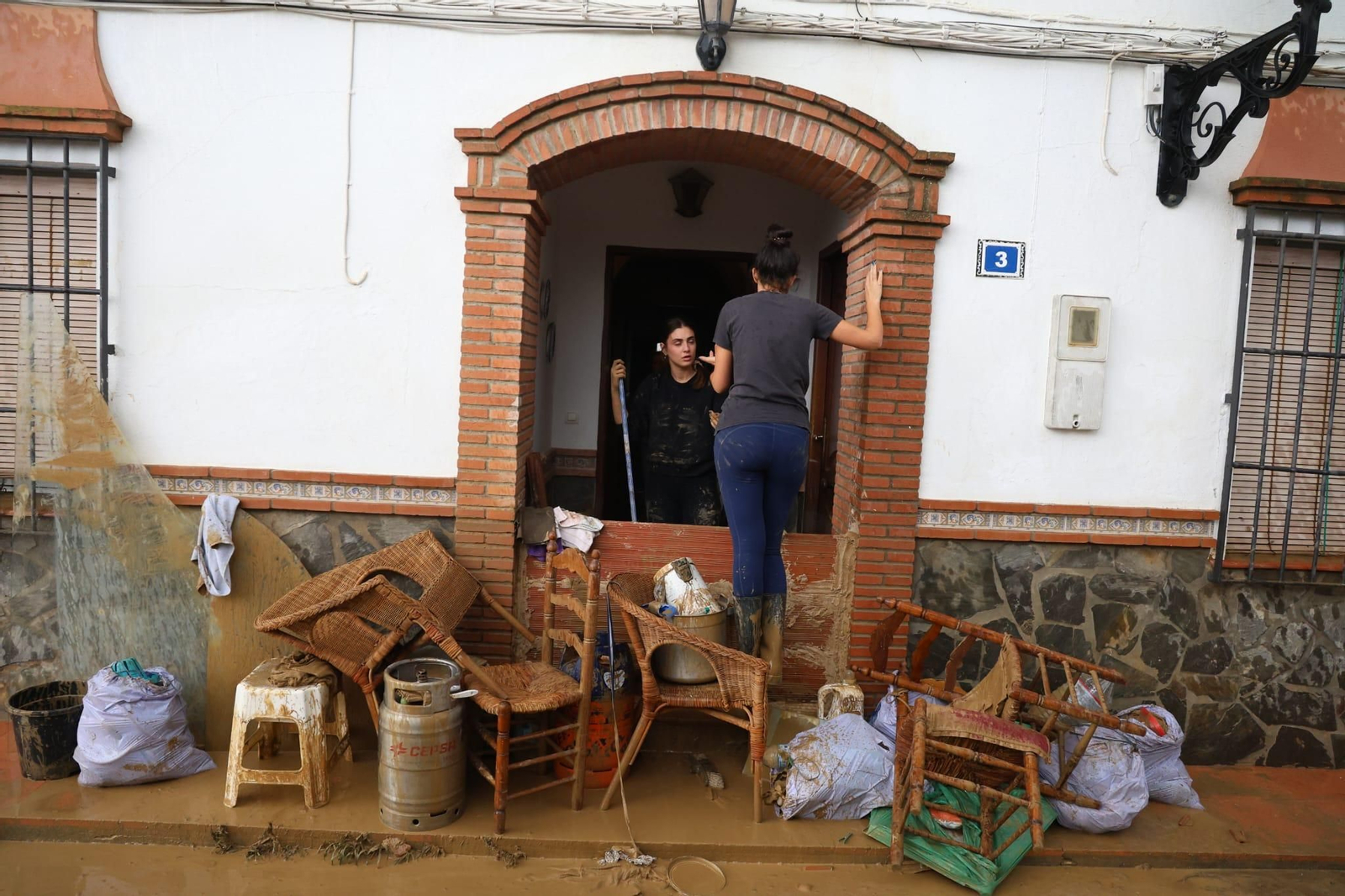 Las imagenes de los vecinos de Cártama trás el paso de la DANA