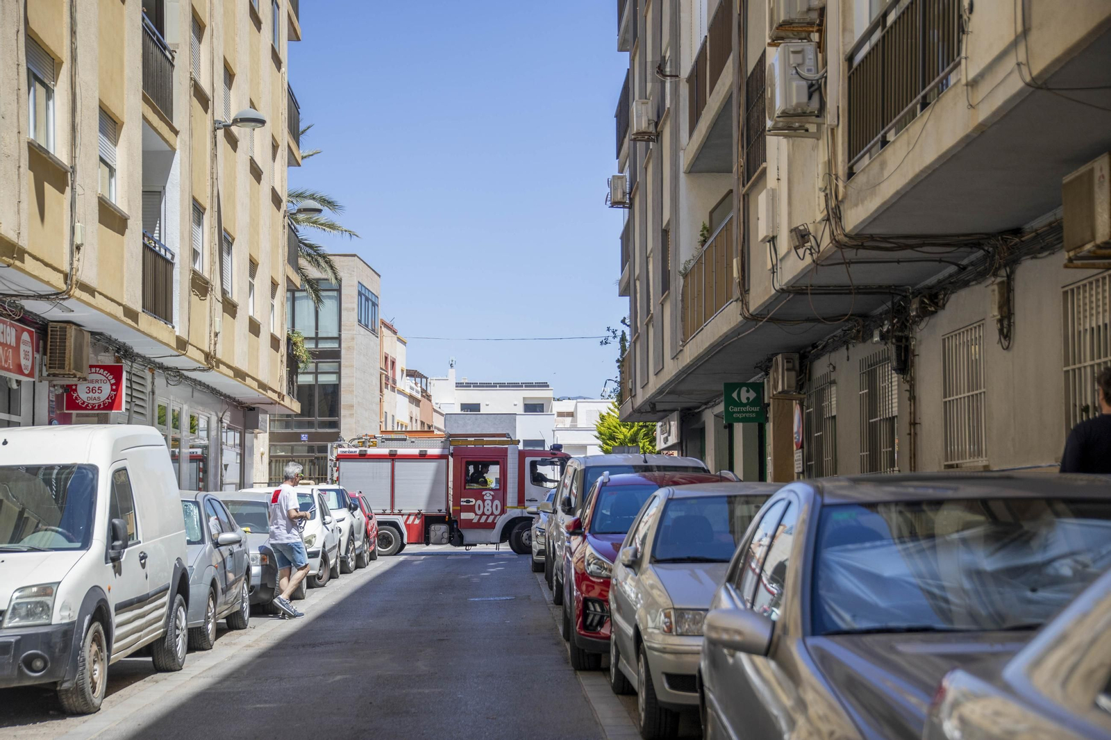 Las imágenes del apagón en Almería