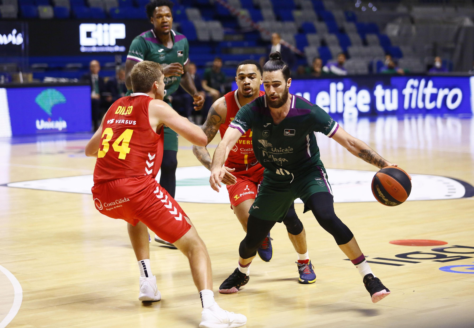 Las fotos del Unicaja-UCAM Murcia