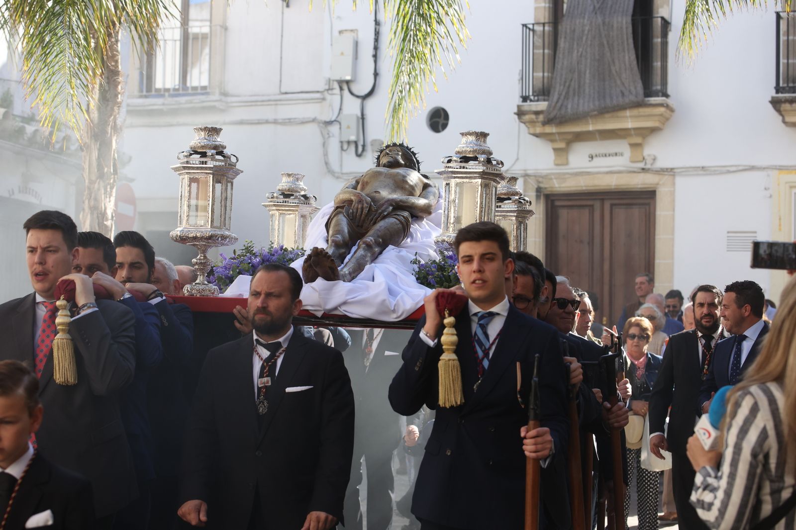 Salida del Cristo del Aguas para pedir lluvias