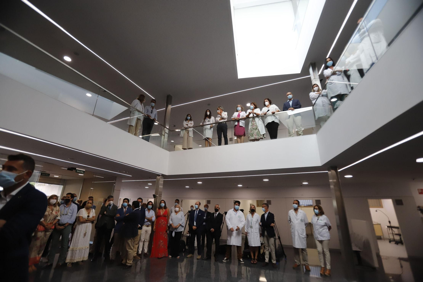 Imágenes de la inauguración del Centro de Salud de Isla Chica en Huelva