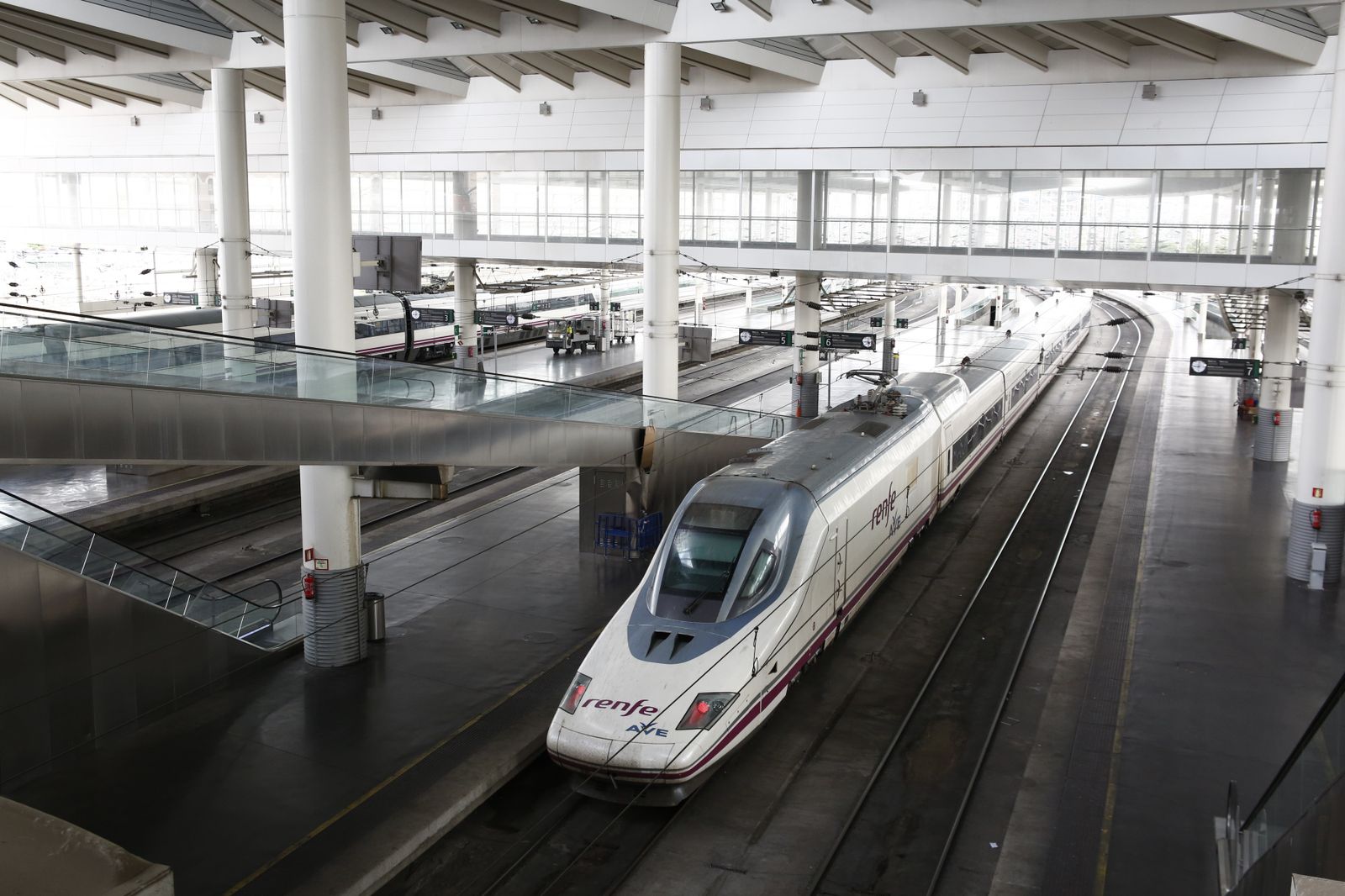 La estación madrileña de Atocha.