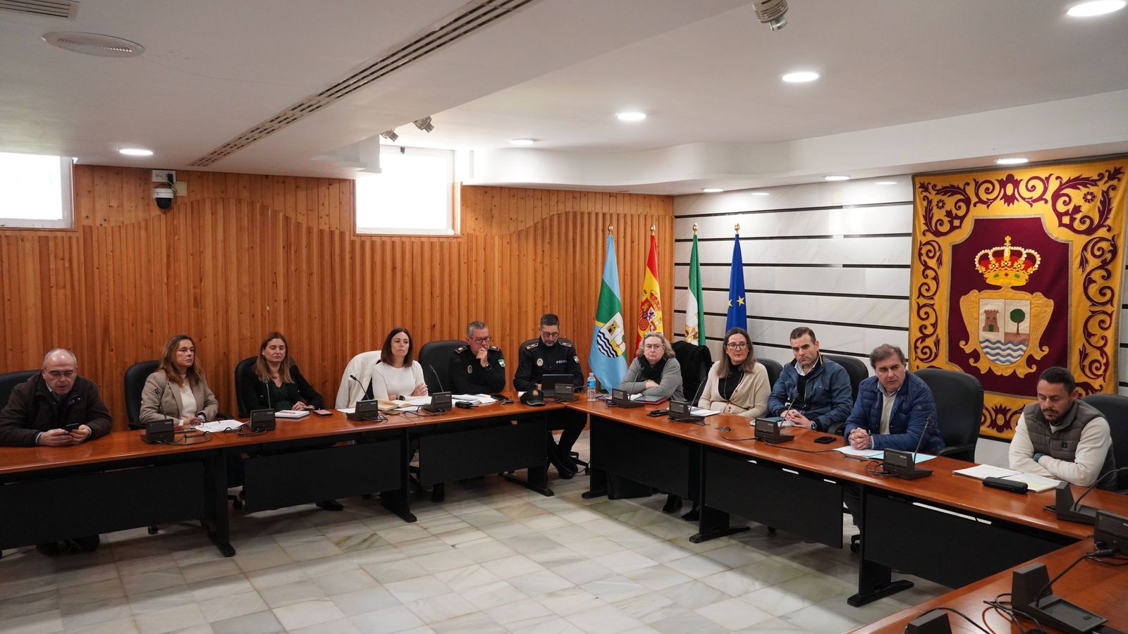 Primera reunión de coordinación en el Ayuntamiento de Punta Umbría para el Festival 'La Punta' 2026.