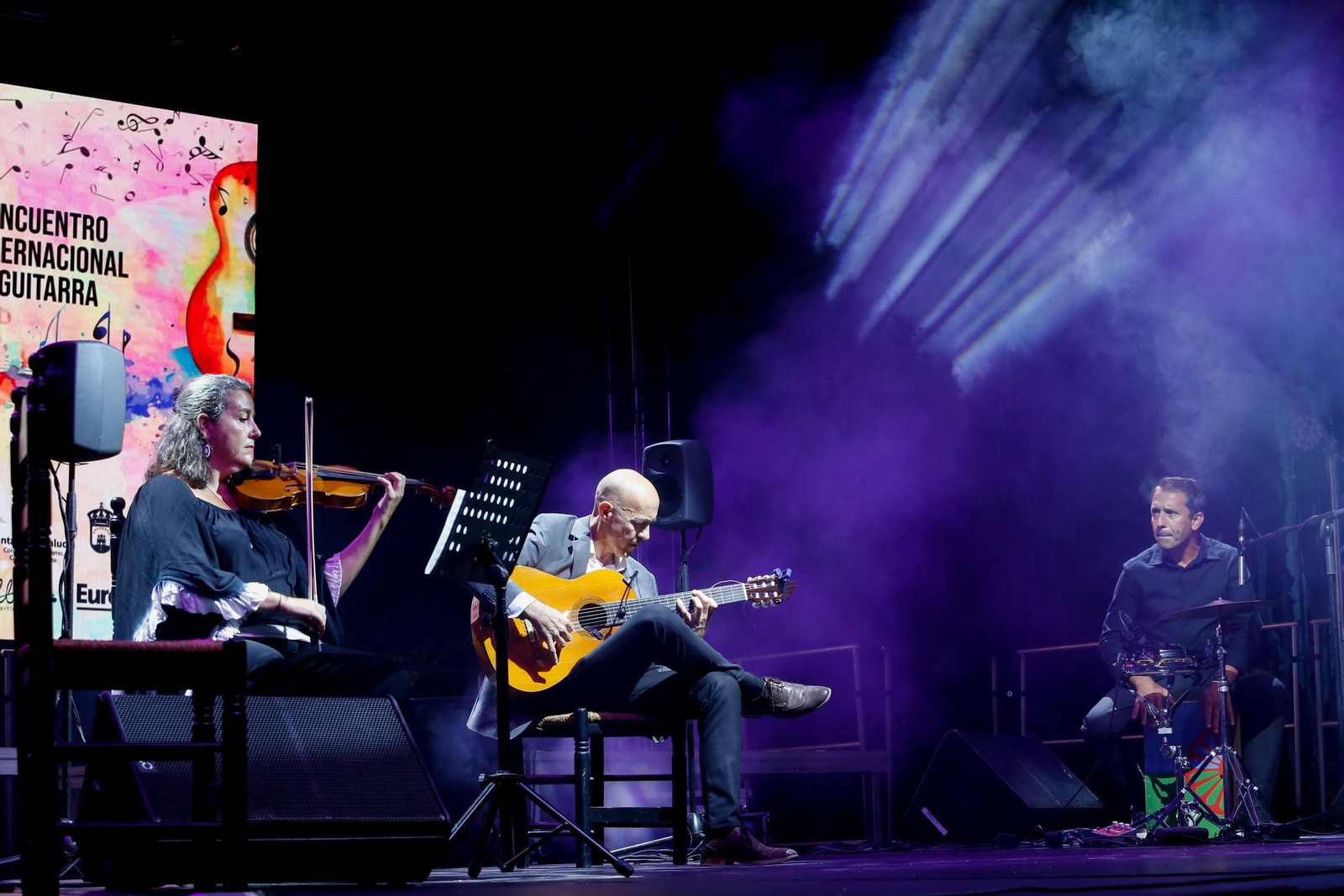 Fotos del concierto de Salvador y Pastora Andrades en el Encuentro de Guitarra Paco de Lucía