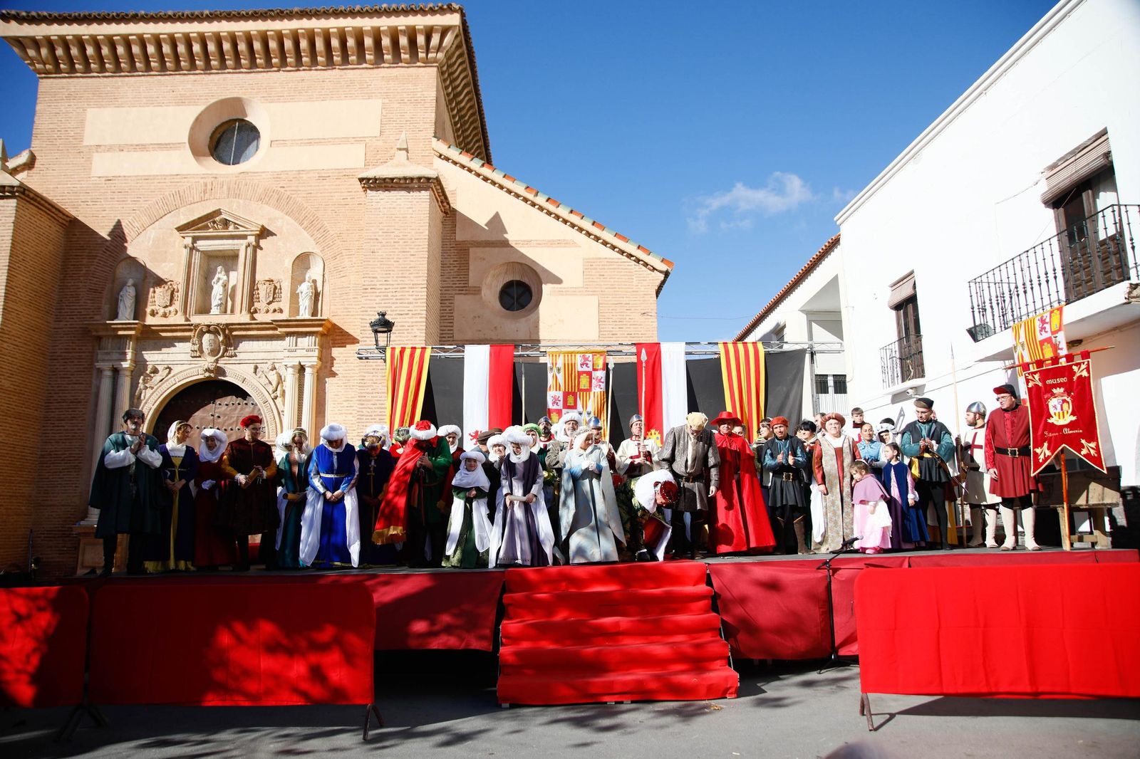 La Recreación de la Pernoctación de los Reyes Católicos en Fiñana, en imágenes