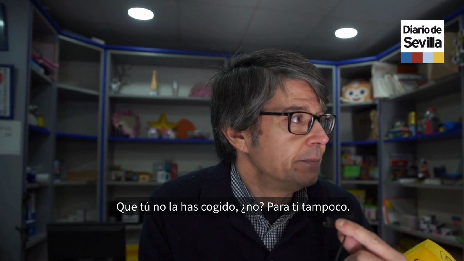 Tercer premio de la Lotería de Navidad en Santa Justa: "Ojalá este número hubiese sido el de todo el barrio"