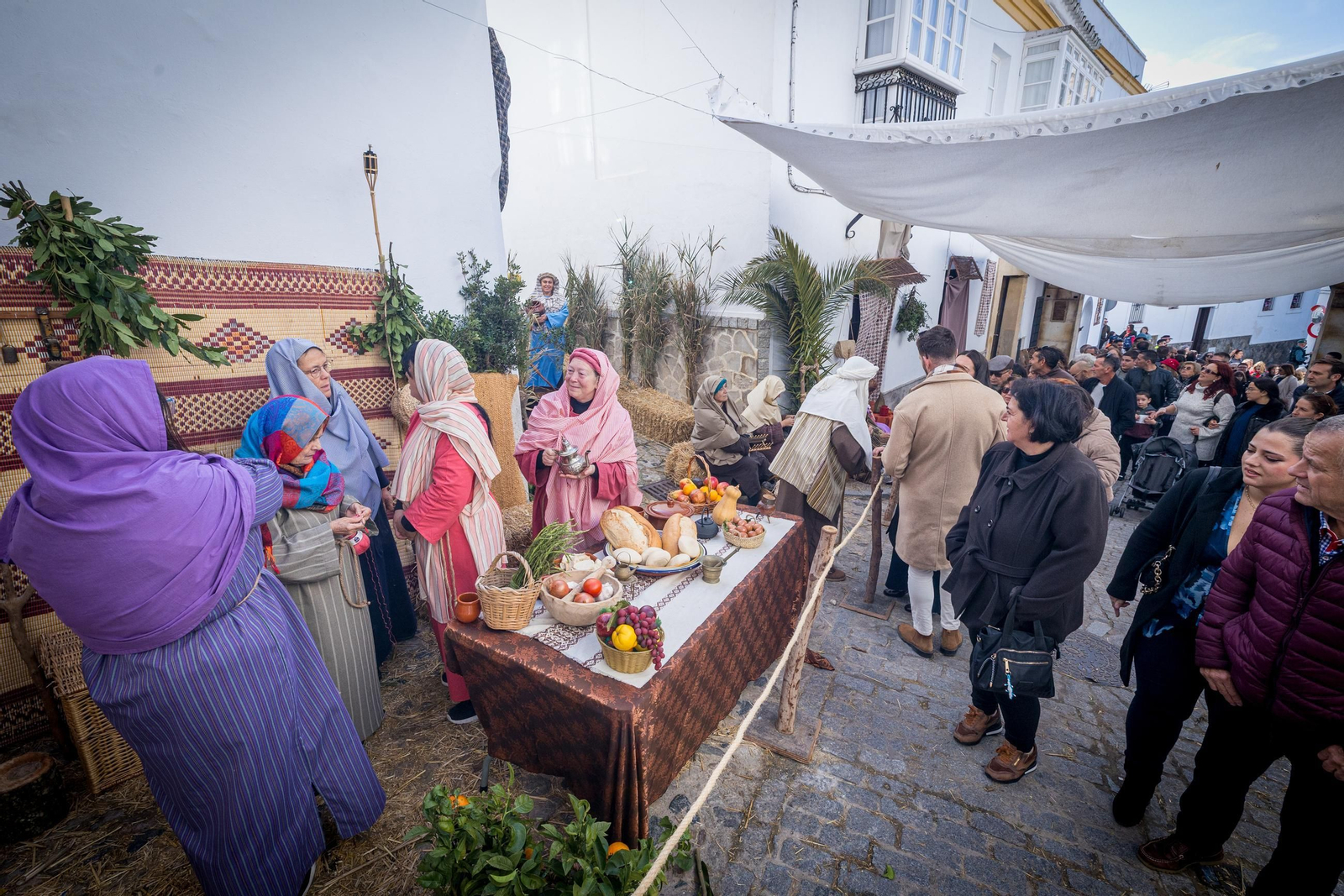 Las imágenes del belén viviente de Medina 2025