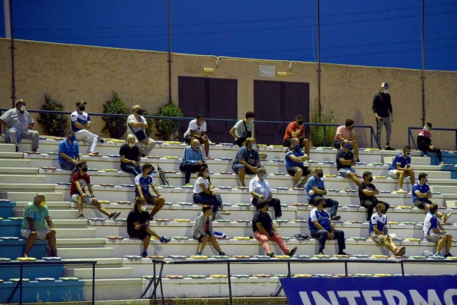 Espectadores en el Iberoamericano en un partido jugado la pasada semana.