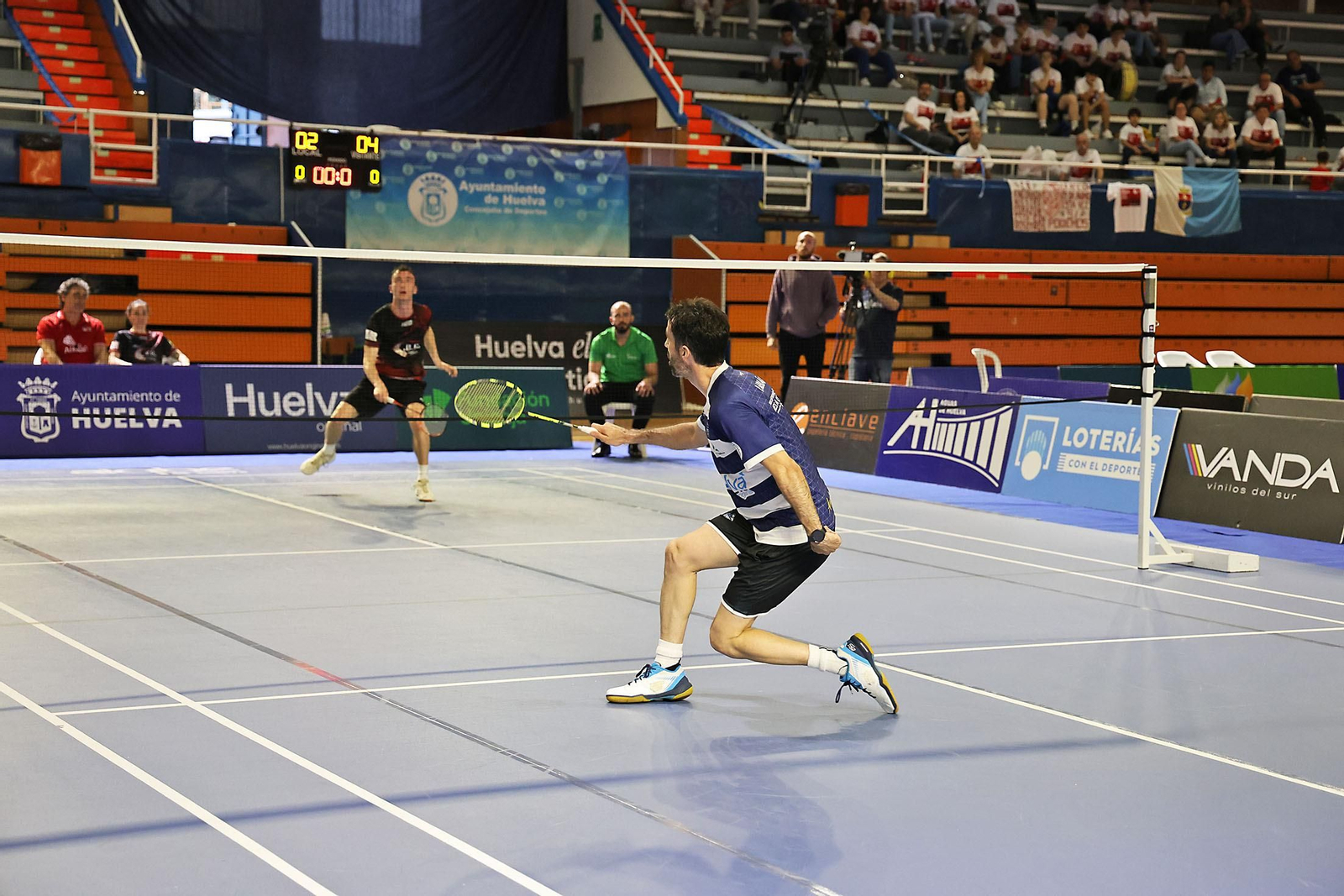 Imágenes de la final de liga de bádminton entre el IES La Orden y La RInconada